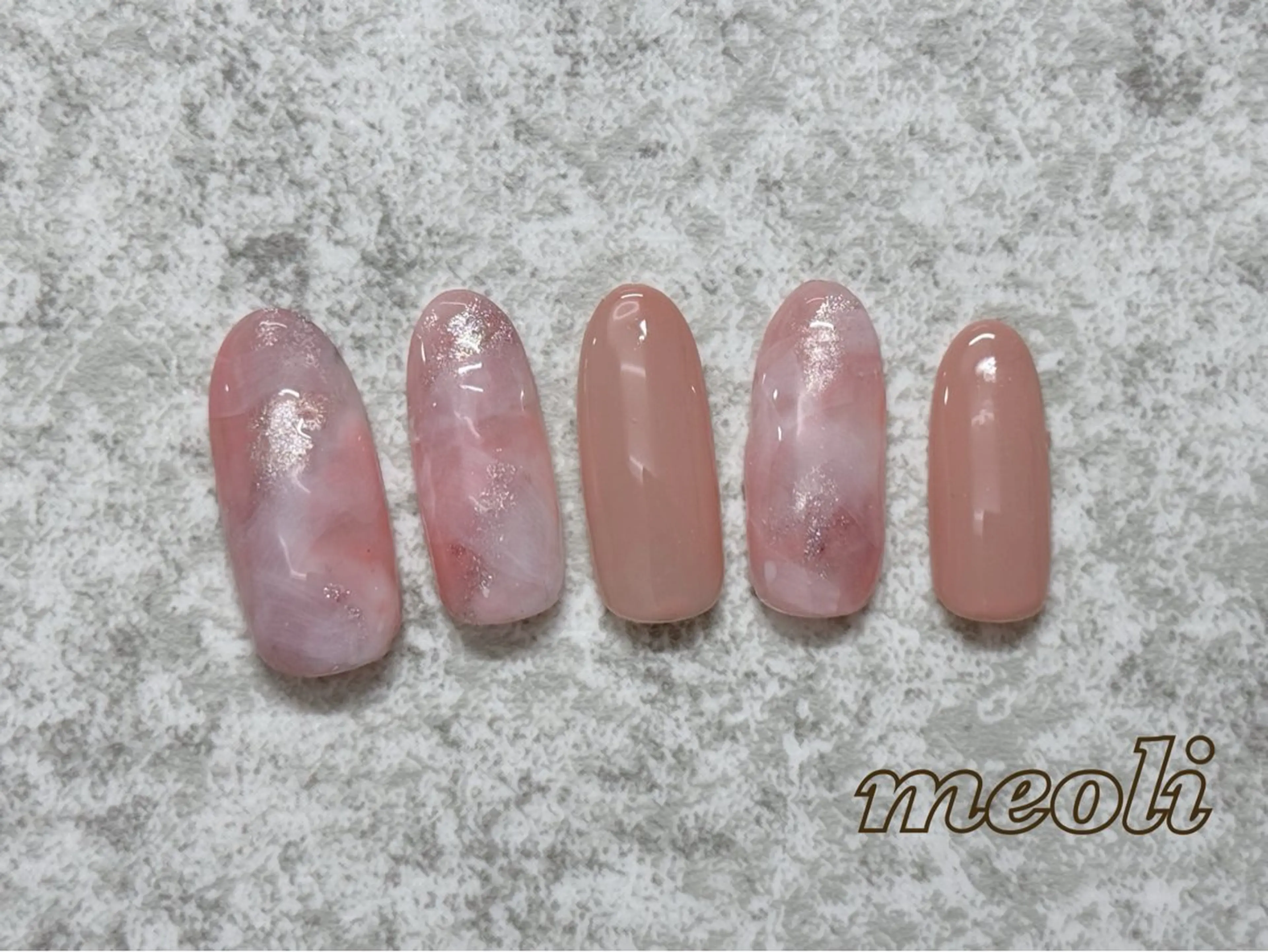 ネイル ハンドネイル nail salon meoli ヒトミのネイルデザイン