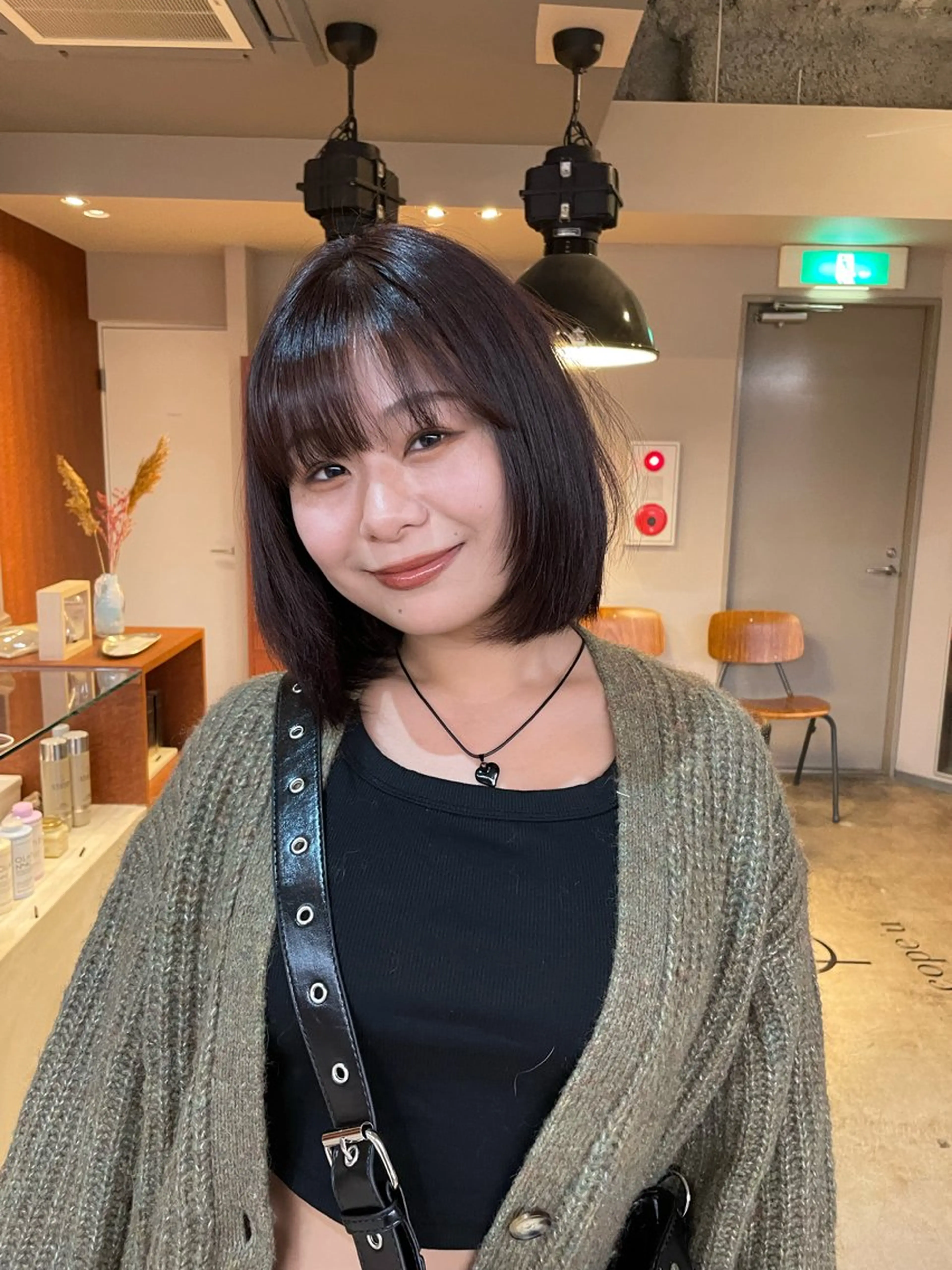 ミディアム カラー ブラウンカラー 透明感カラー ヘアカラー ブリーチ矯正/ ブリーチ特化mikaのヘアスタイル