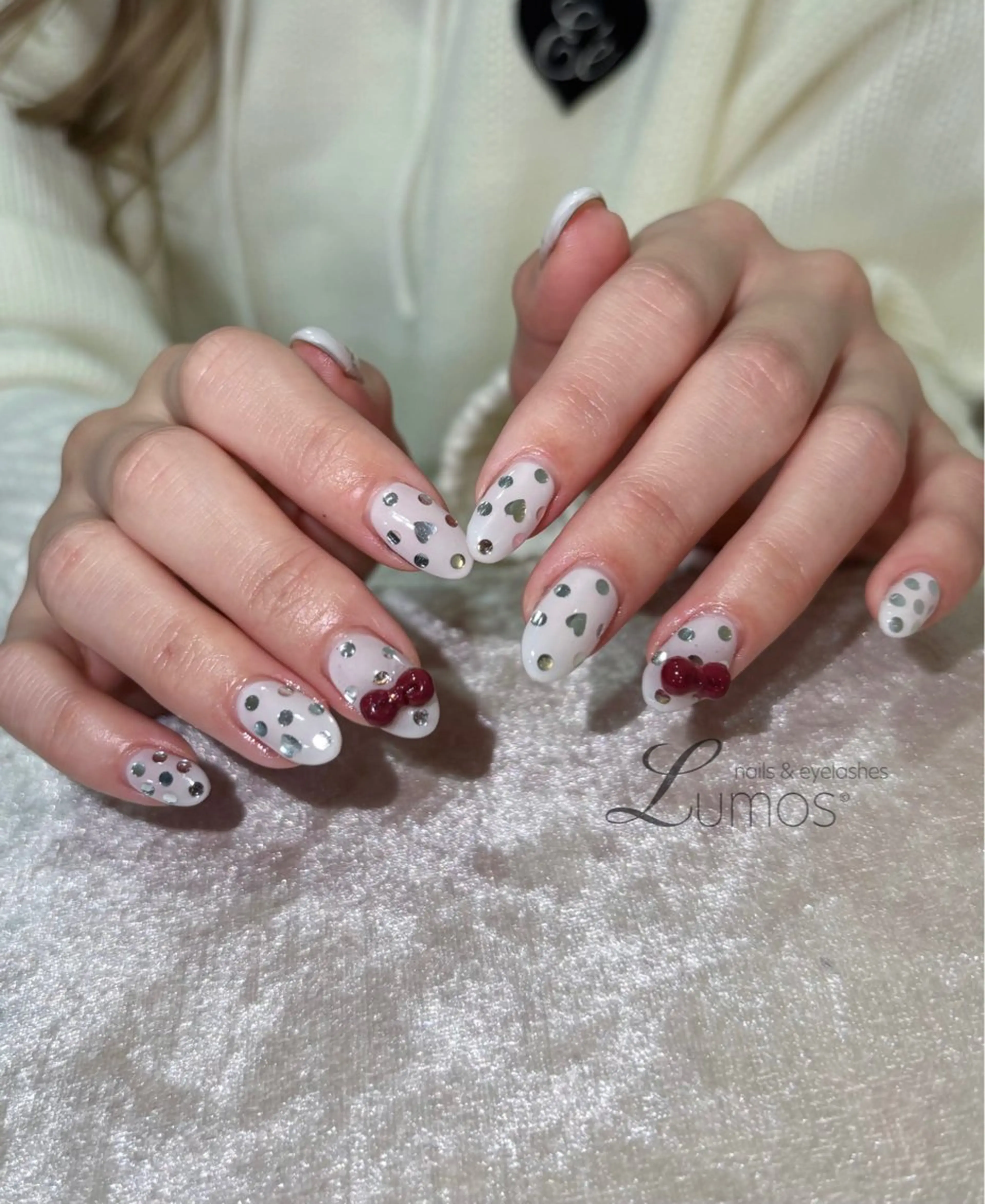 ネイル ドット Lumos  nails&eyelashes 桜川所属・Lumos Rikaのネイルデザイン