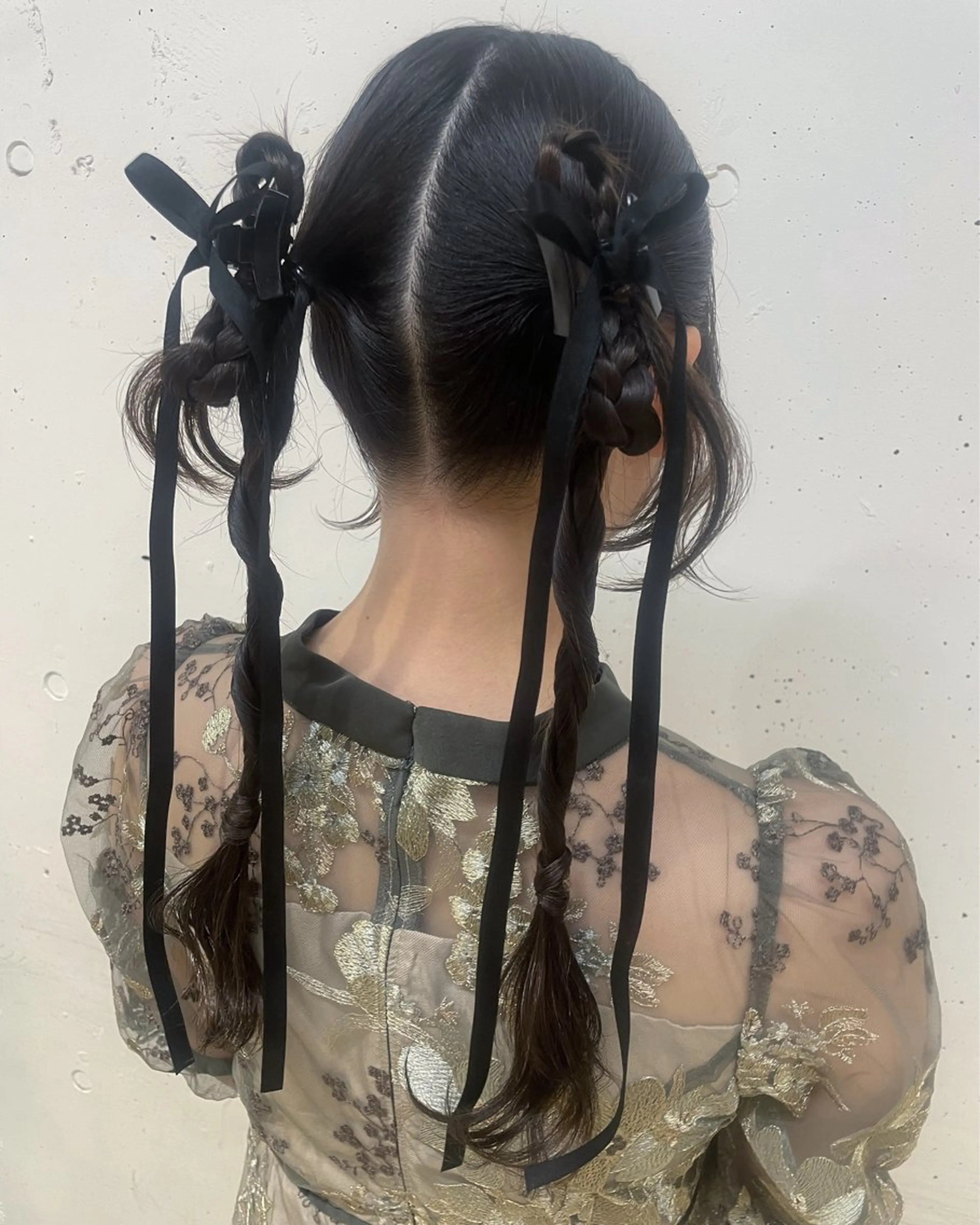 ロング ヘアアレンジ ヘアセット 髪質改善/縮毛/新宿 🫧SUZUKA🫧のヘアスタイル