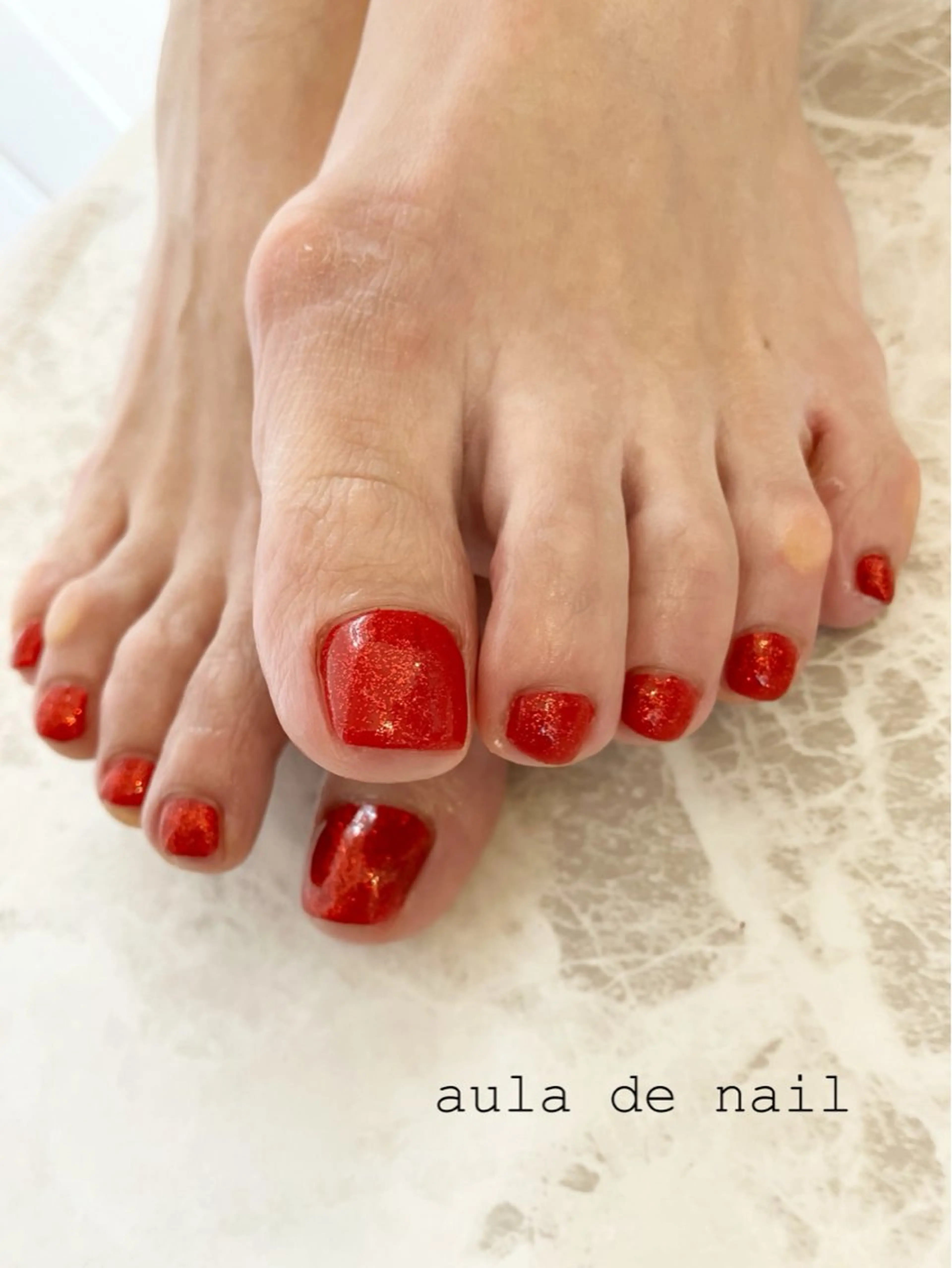 ネイル フットネイル auladenail アウラデネイルのネイルデザイン