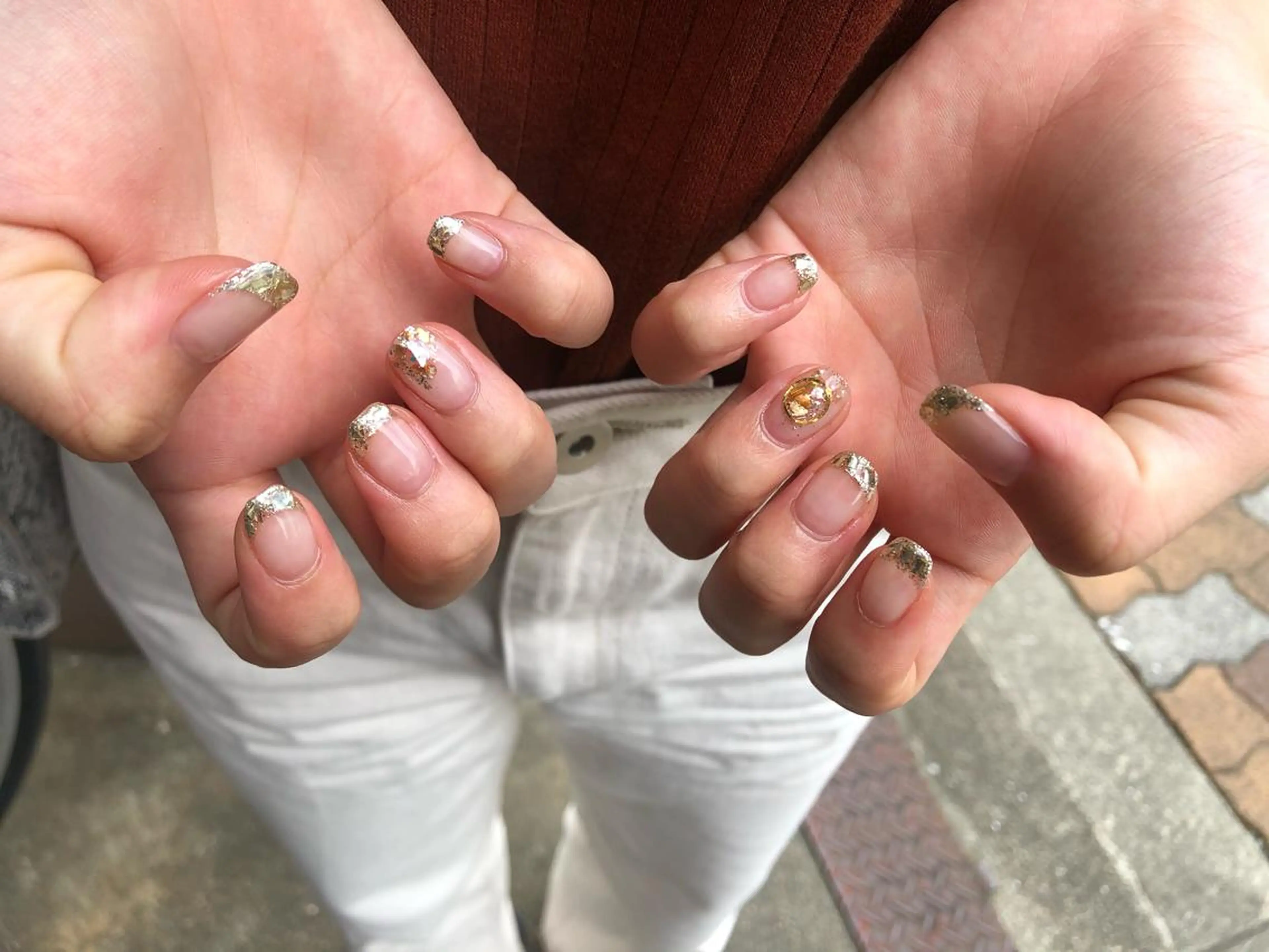 ネイル キラキラネイル ハンドネイル MELLMODE所属・Nakano Kanaのネイルデザイン