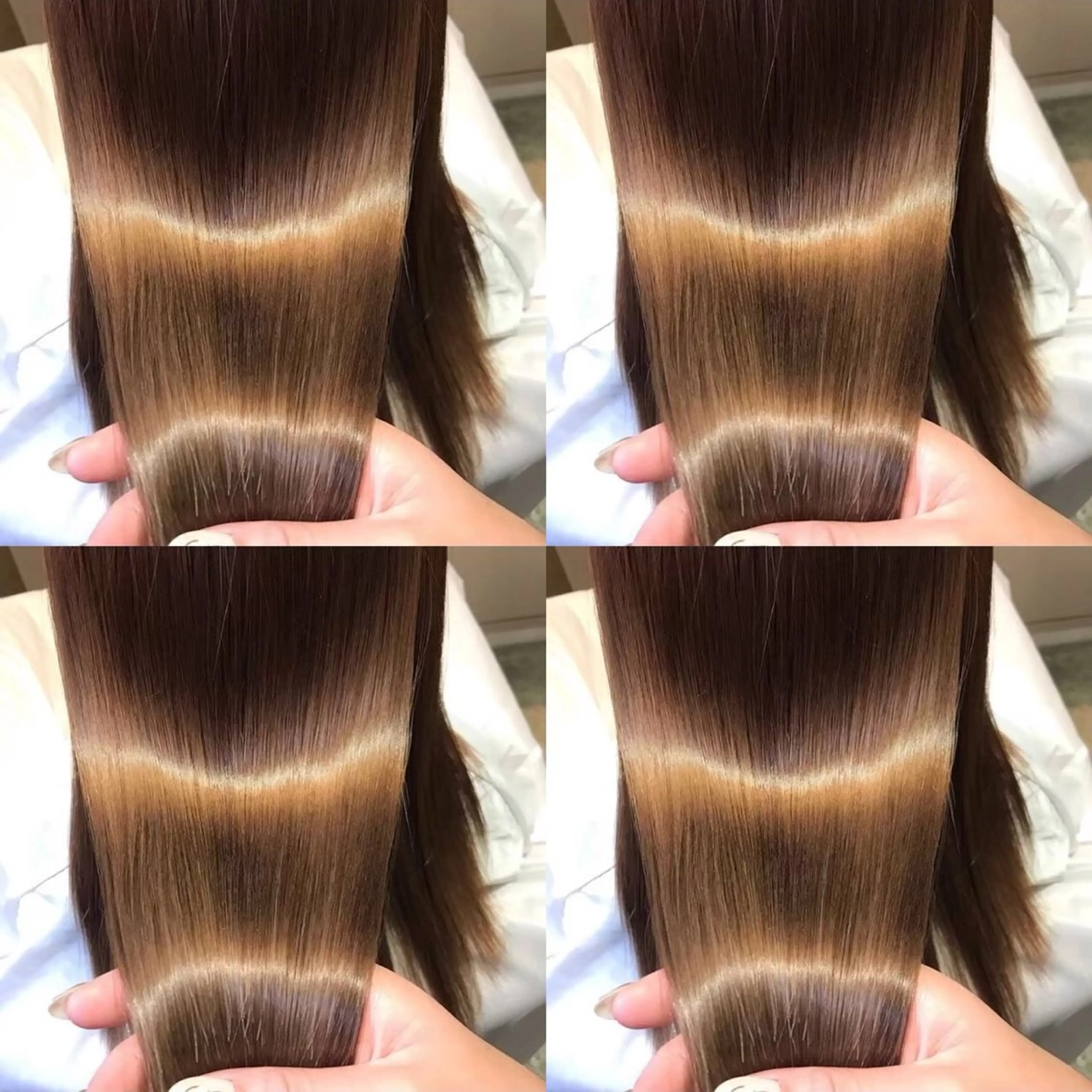 ロング カラー ヘアカラー トリートメント 髪質改善 艶髪カラー エクステ かいり✂️のヘアスタイル