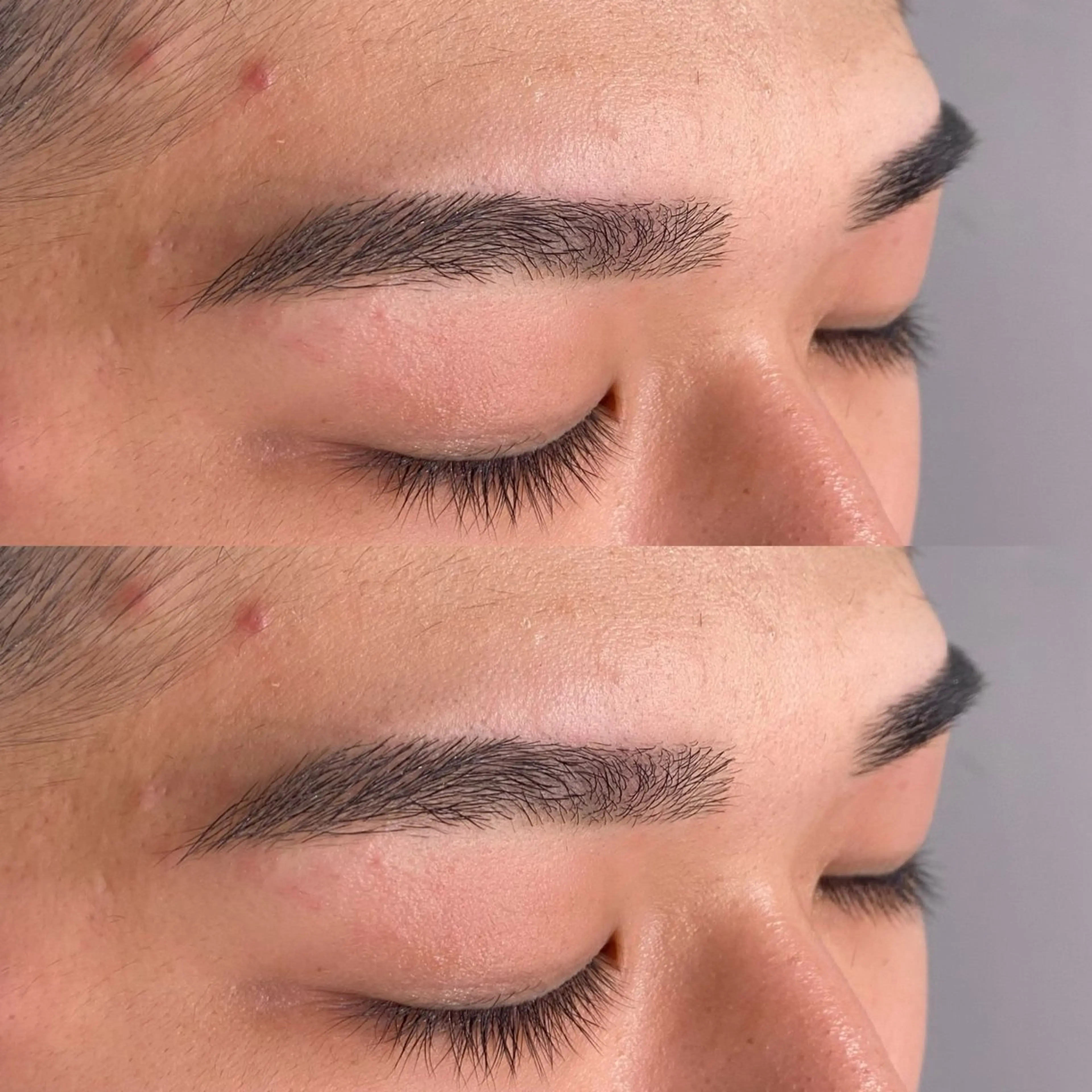 アイブロウ 眉カラー 眉毛ワックス脱毛 西島 雪輝のマツエク・マツパデザイン