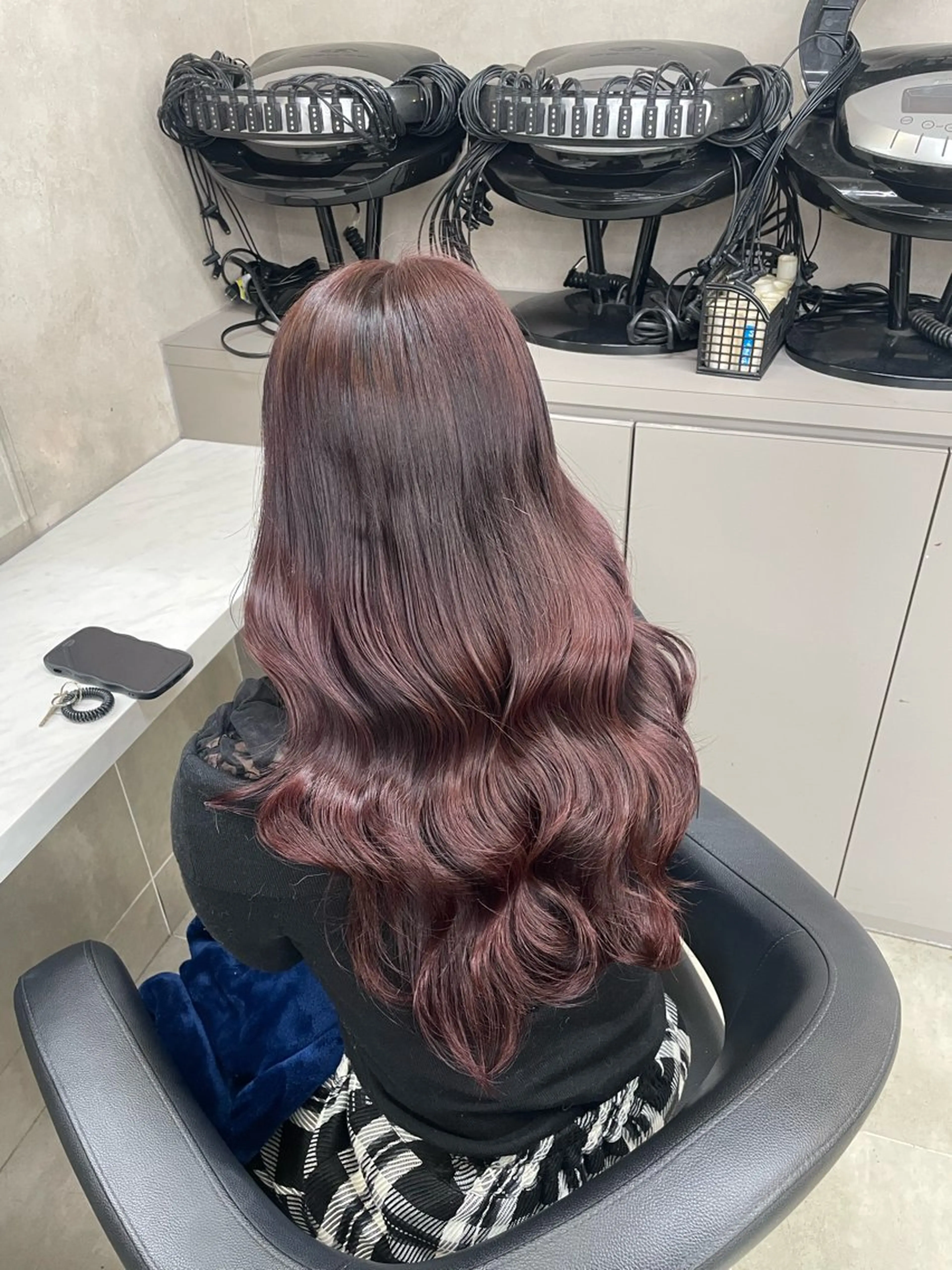 ロング カラー 🎀暖色/ラベンダー /paru🤍のヘアスタイル