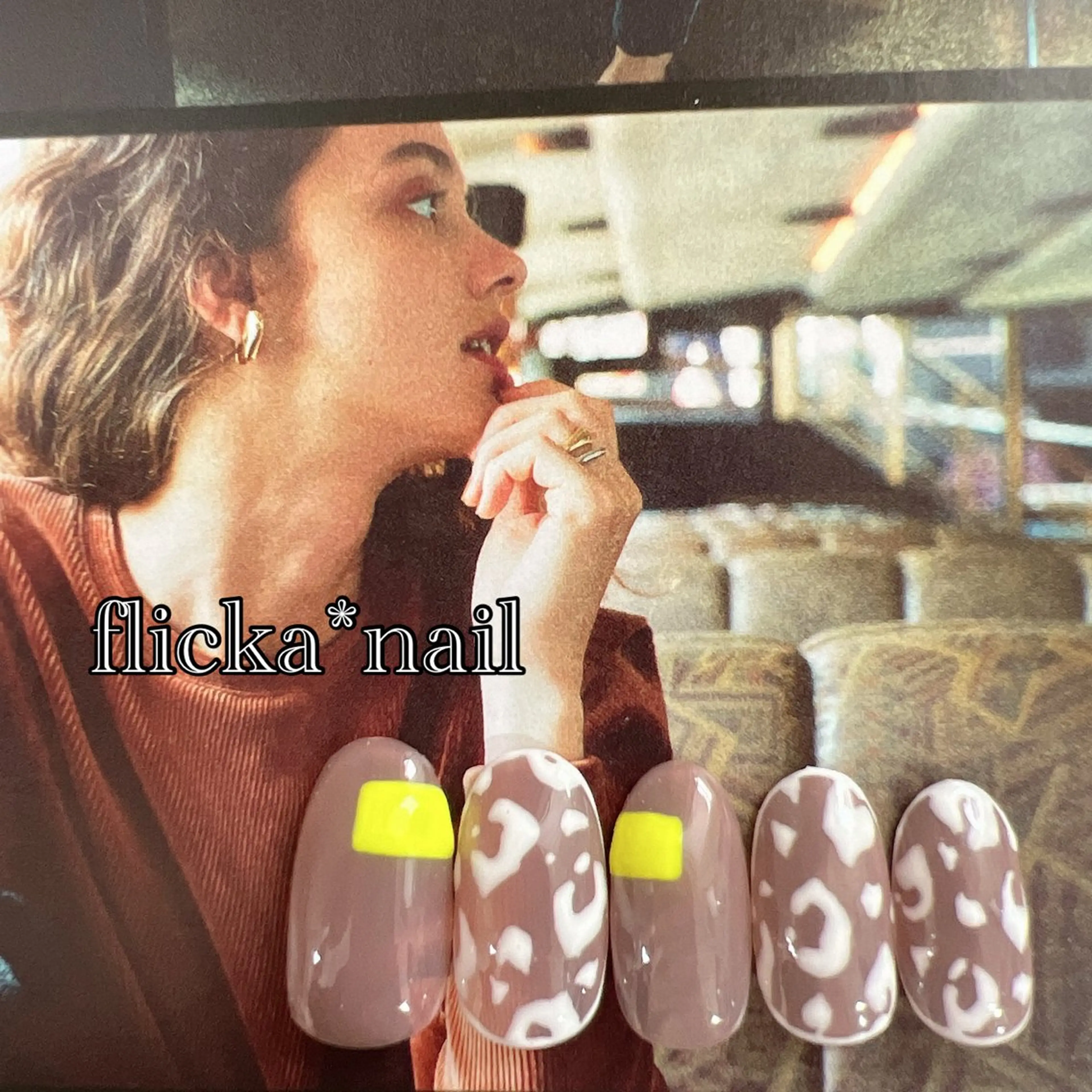 ネイル アニマル柄 ハンドネイル flicka＊nail所属・flicka* nailのネイルデザイン