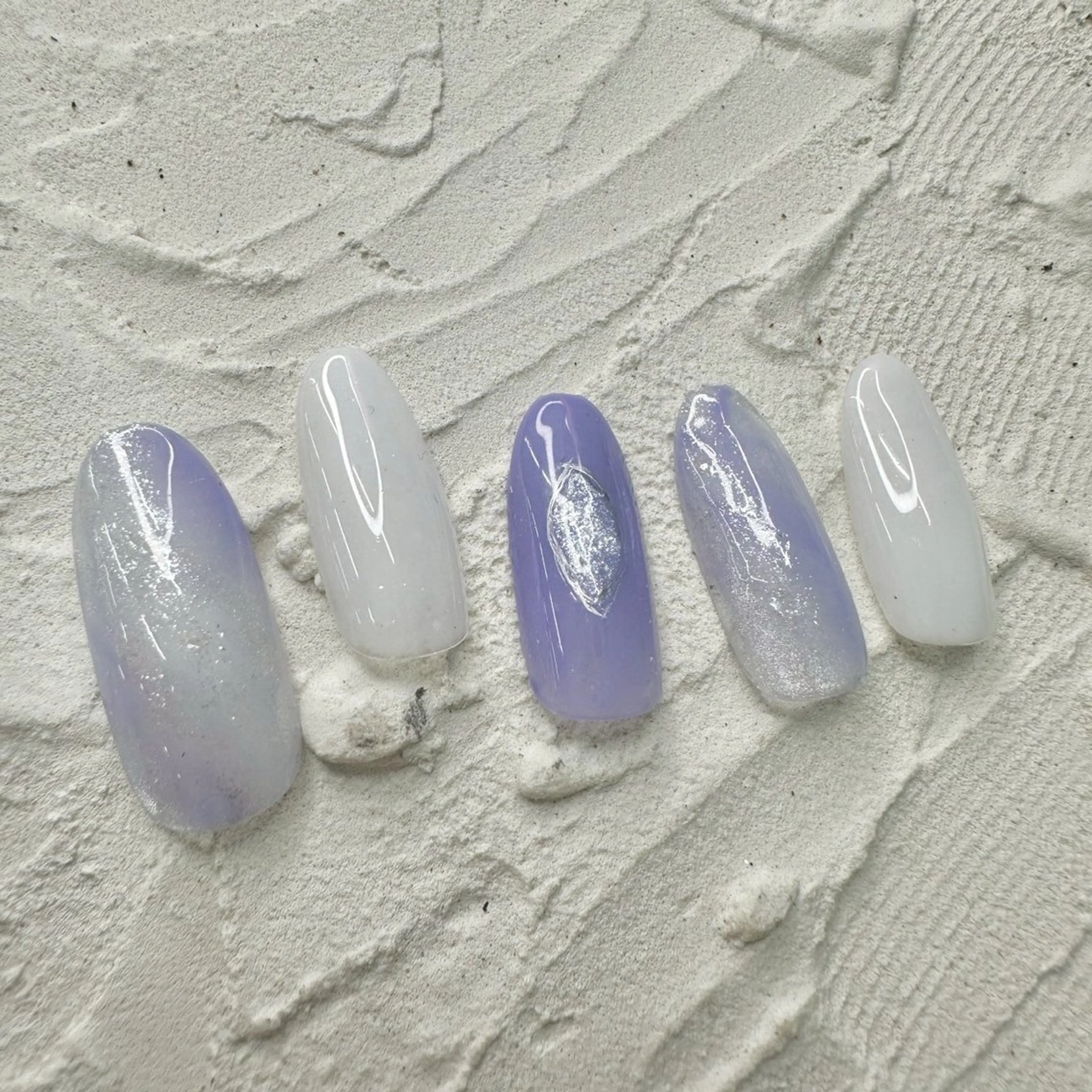 ネイル ⭐︎休業中の練習⭐︎ JNA認定講師髙橋のネイルデザイン