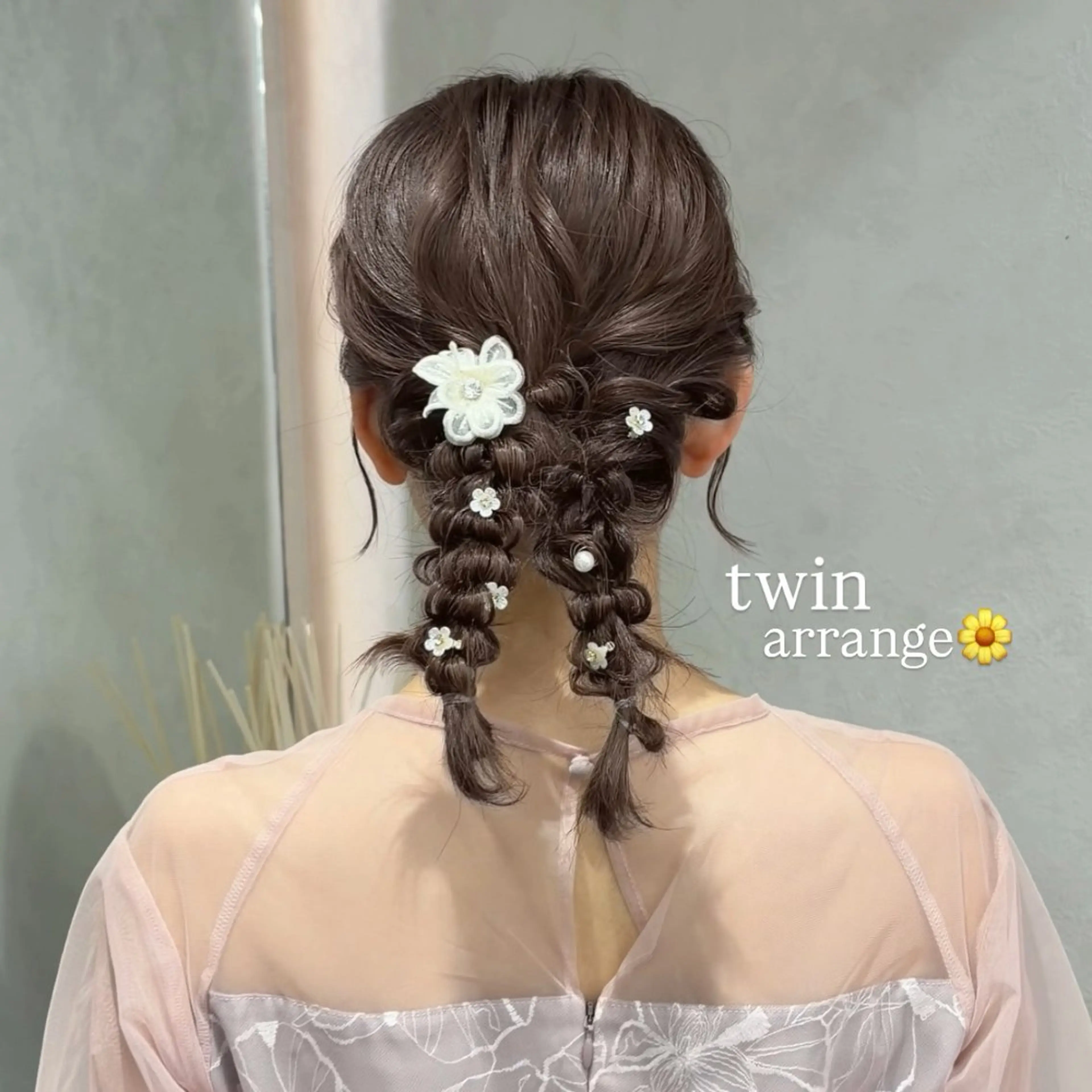 ヘアアレンジ 結婚式・ブライダル monaヘアアレンジ 🎀/お呼ばれのヘアスタイル