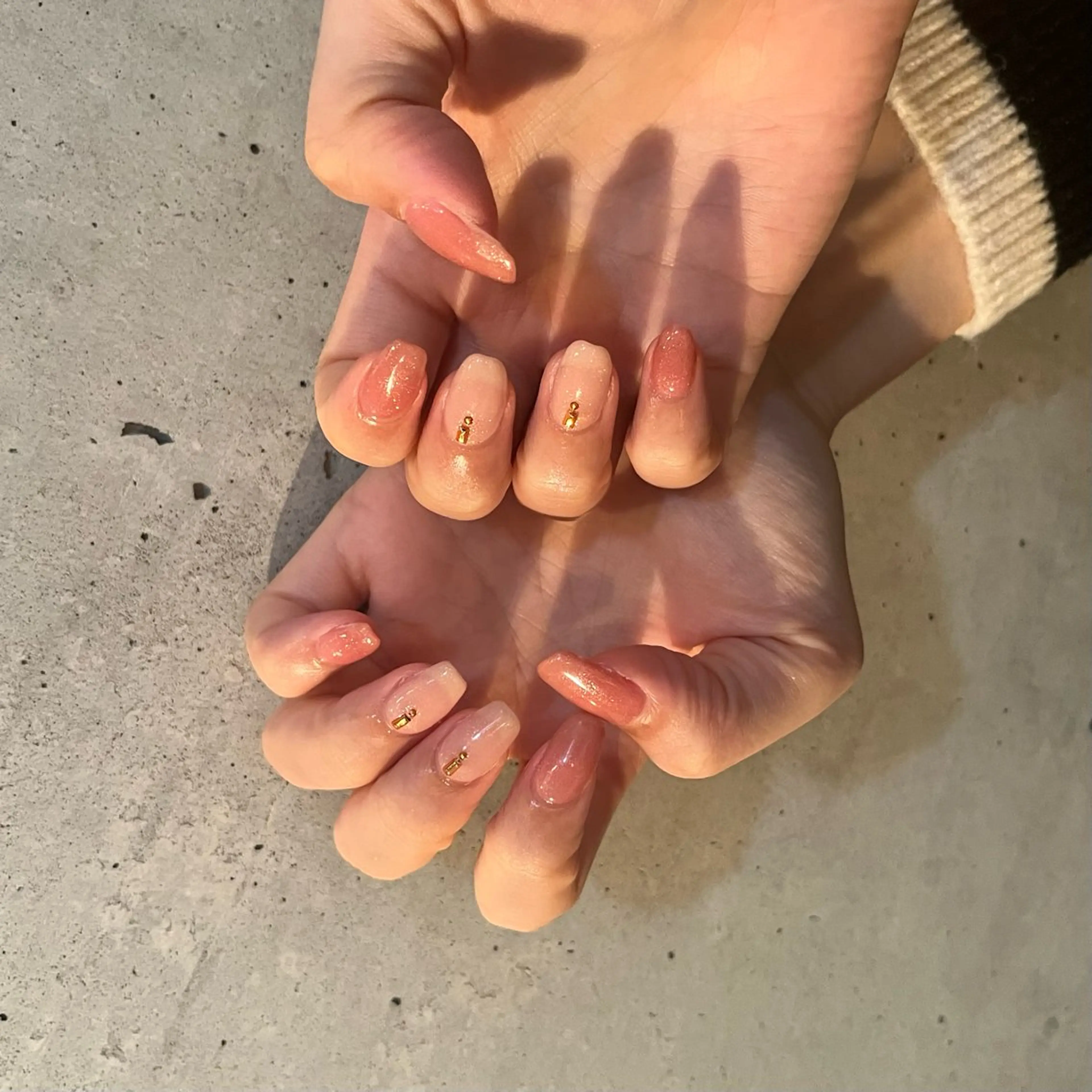 ネイル アートネイル シンプルネイル DariL Ayaのネイルデザイン