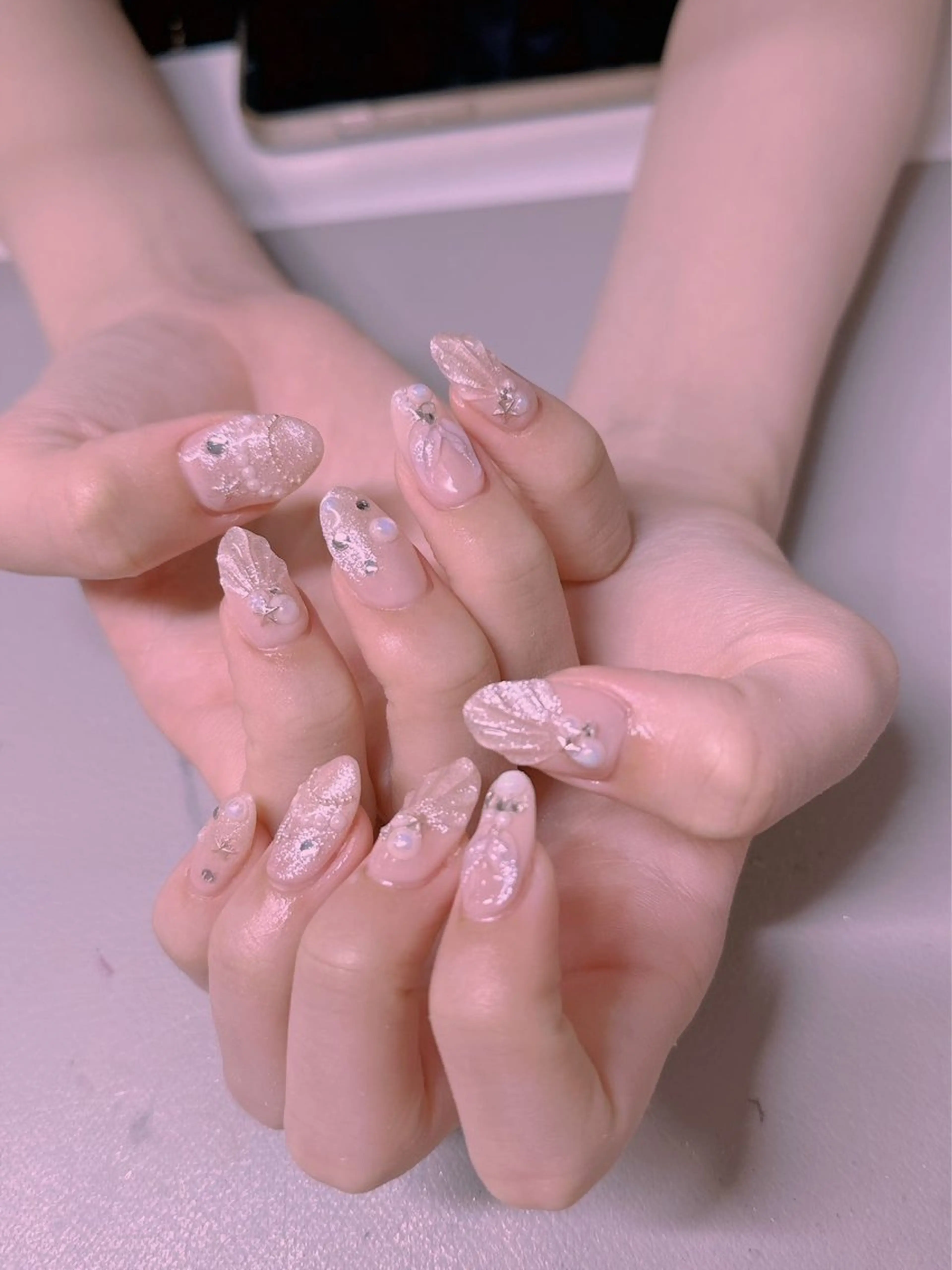 ネイル 長さだし専門店 M2　rikaのネイルデザイン