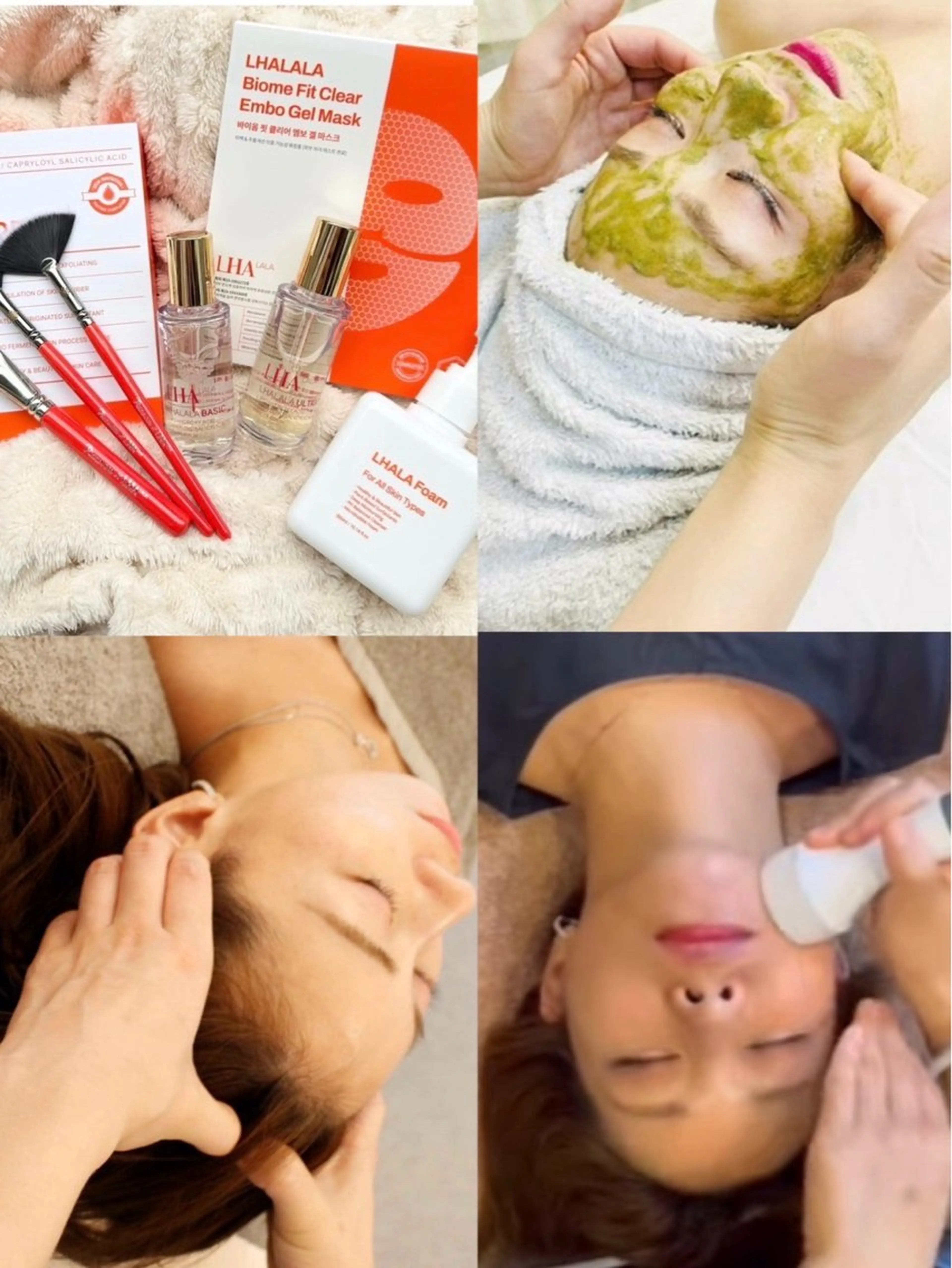 🎅ミニモ限定🉐割🔥【ララピールorハーブピーリング🌿+引き上げEMS 】小顔＆韓国女優肌✨️60分9200円の写真