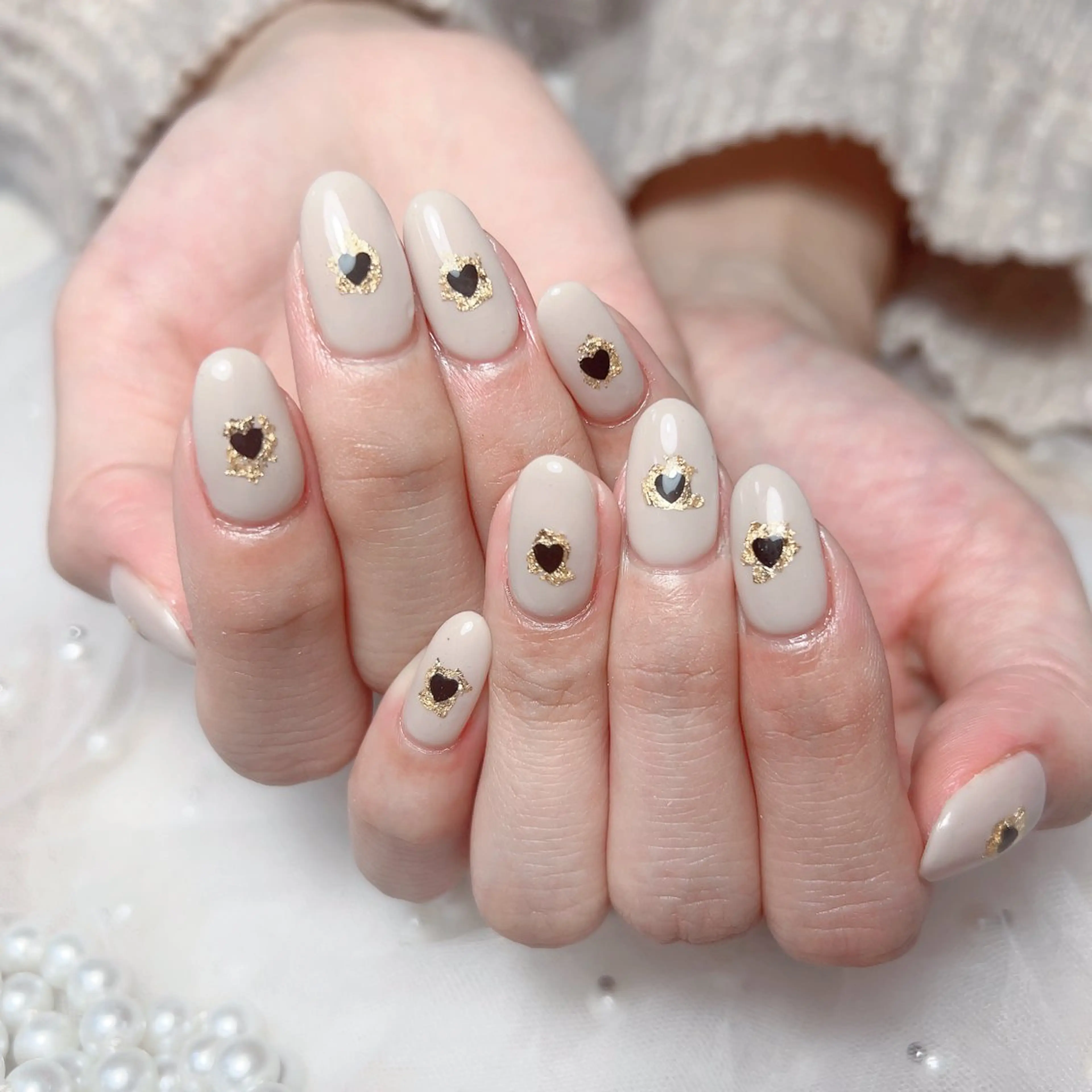 ネイル ハンドネイル M🌷nail 長さだし専門店のネイルデザイン