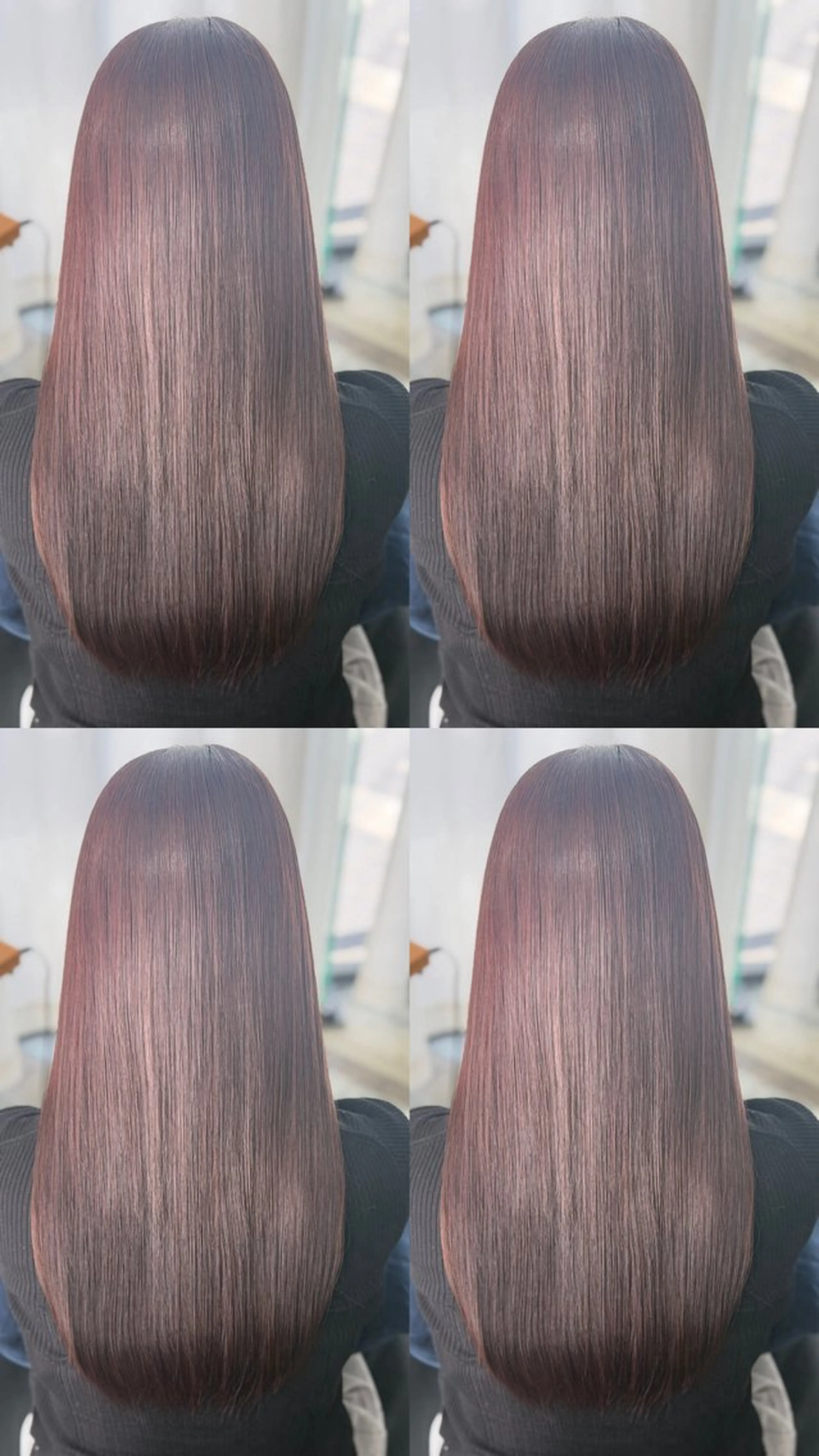 ロング ヘアカラー トリートメント 髪質改善🪽 森川☜⁠ ☜⁠ のヘアスタイル