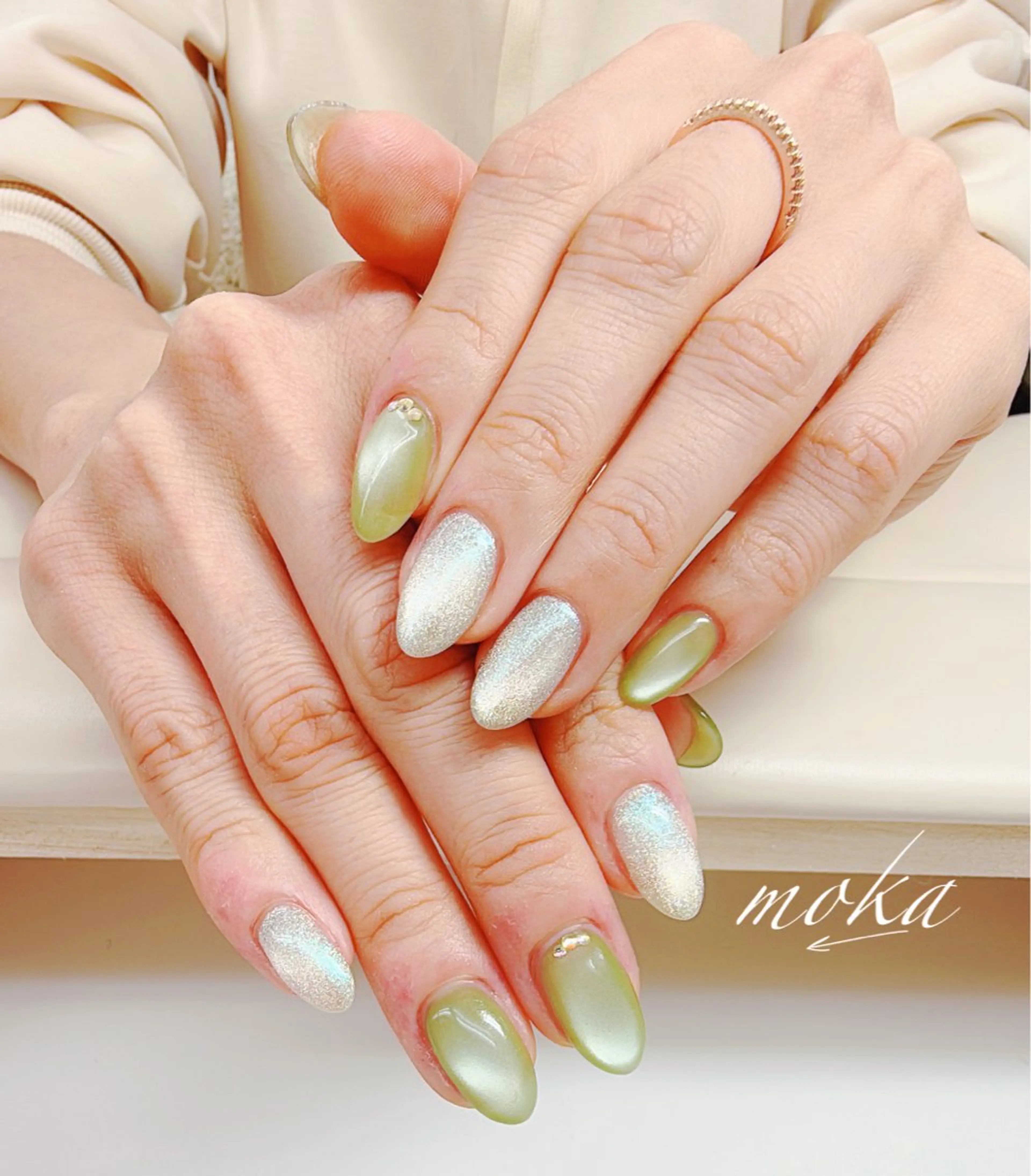 ネイル 胡蝶蘭レディースサロ ンNailMOKAのネイルデザイン