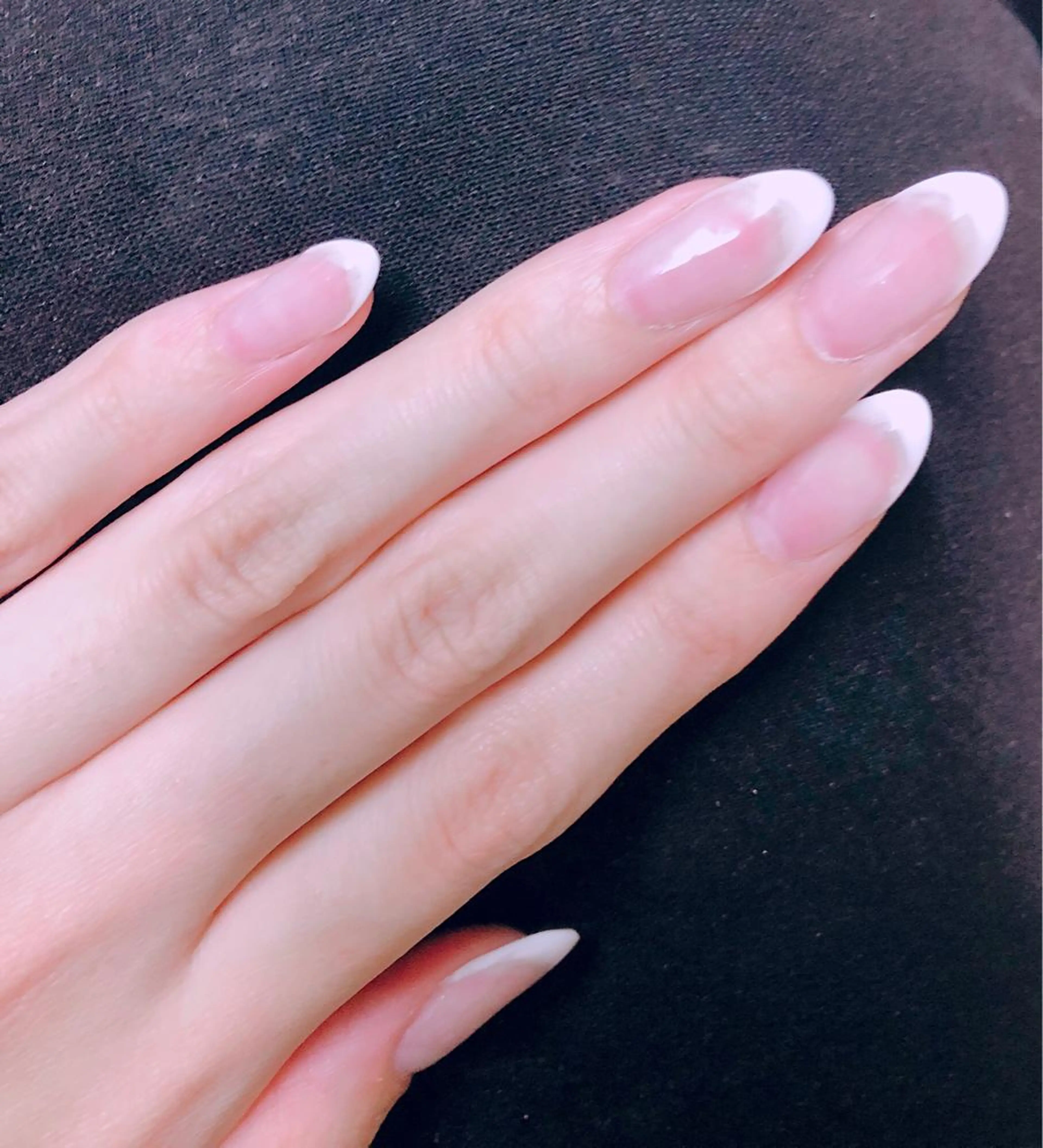 ⭐️ネイルが出来ない方も⭐️ハンドケア　ウォーターケアファイリング+甘皮ケア＋トップコートの写真