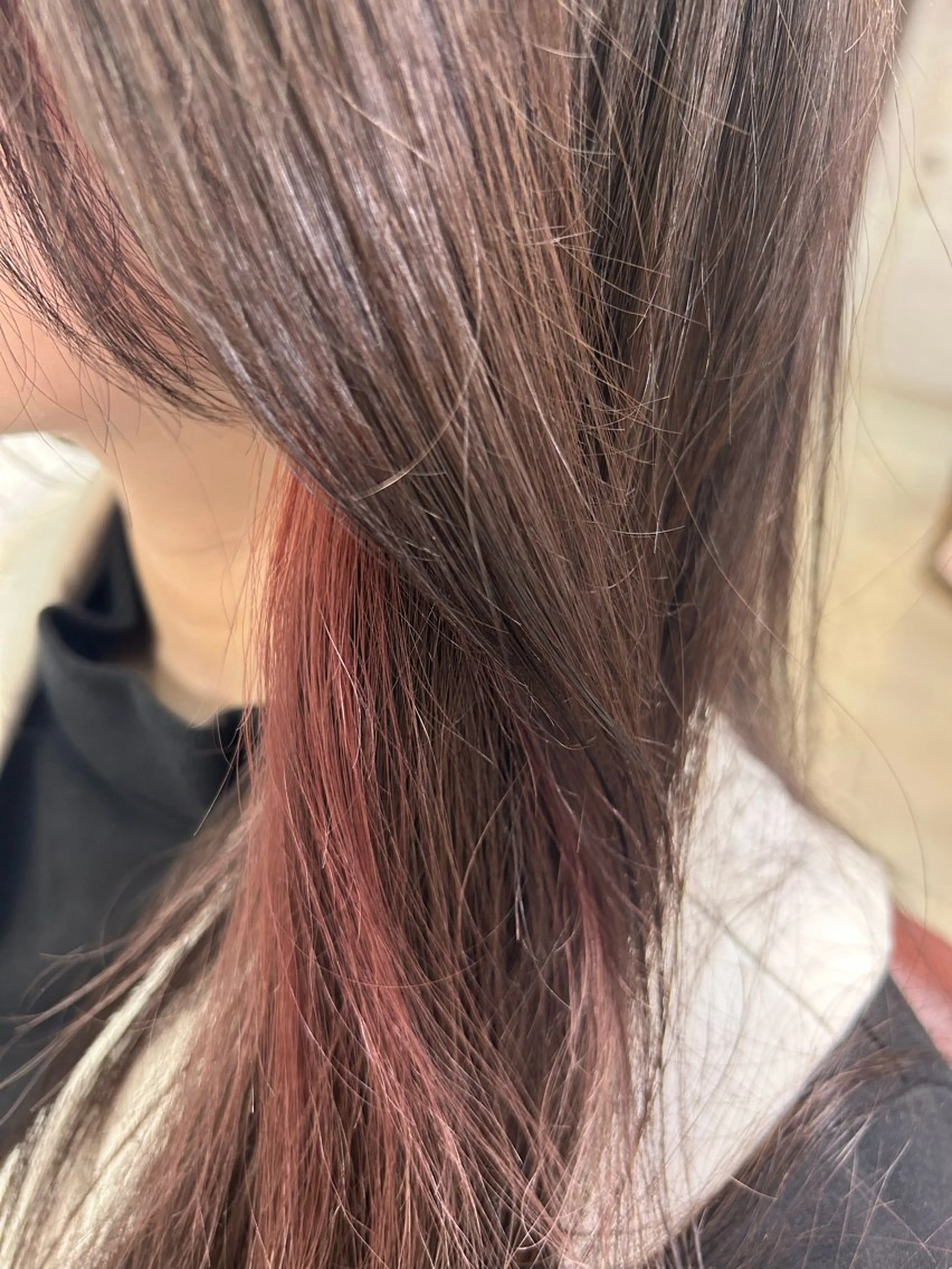 カラー ピンクカラー ダリー所属・Dali manaのヘアスタイル