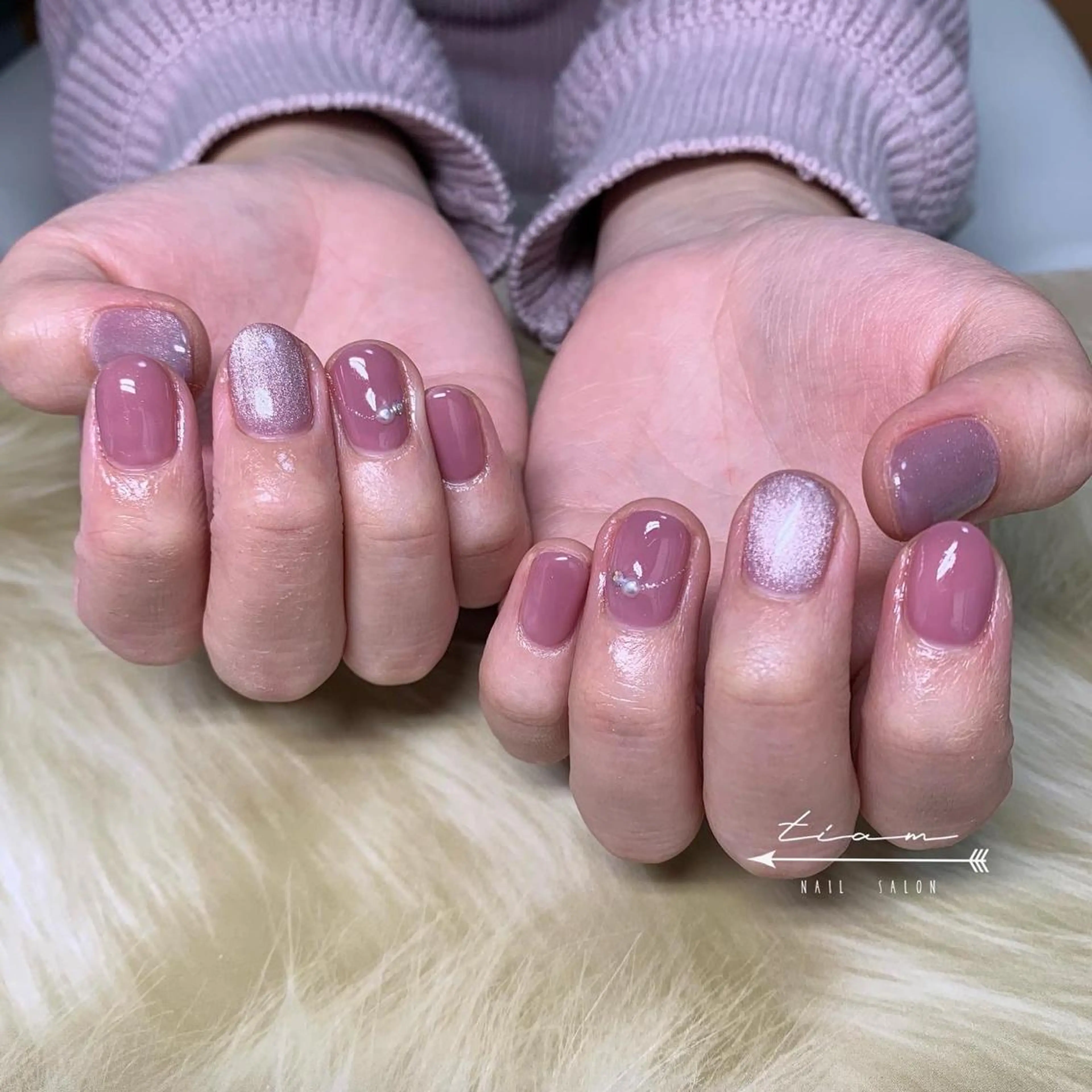 ネイル 𝑡𝑖𝑎𝑚𓂃 きむらゆきののネイルデザイン