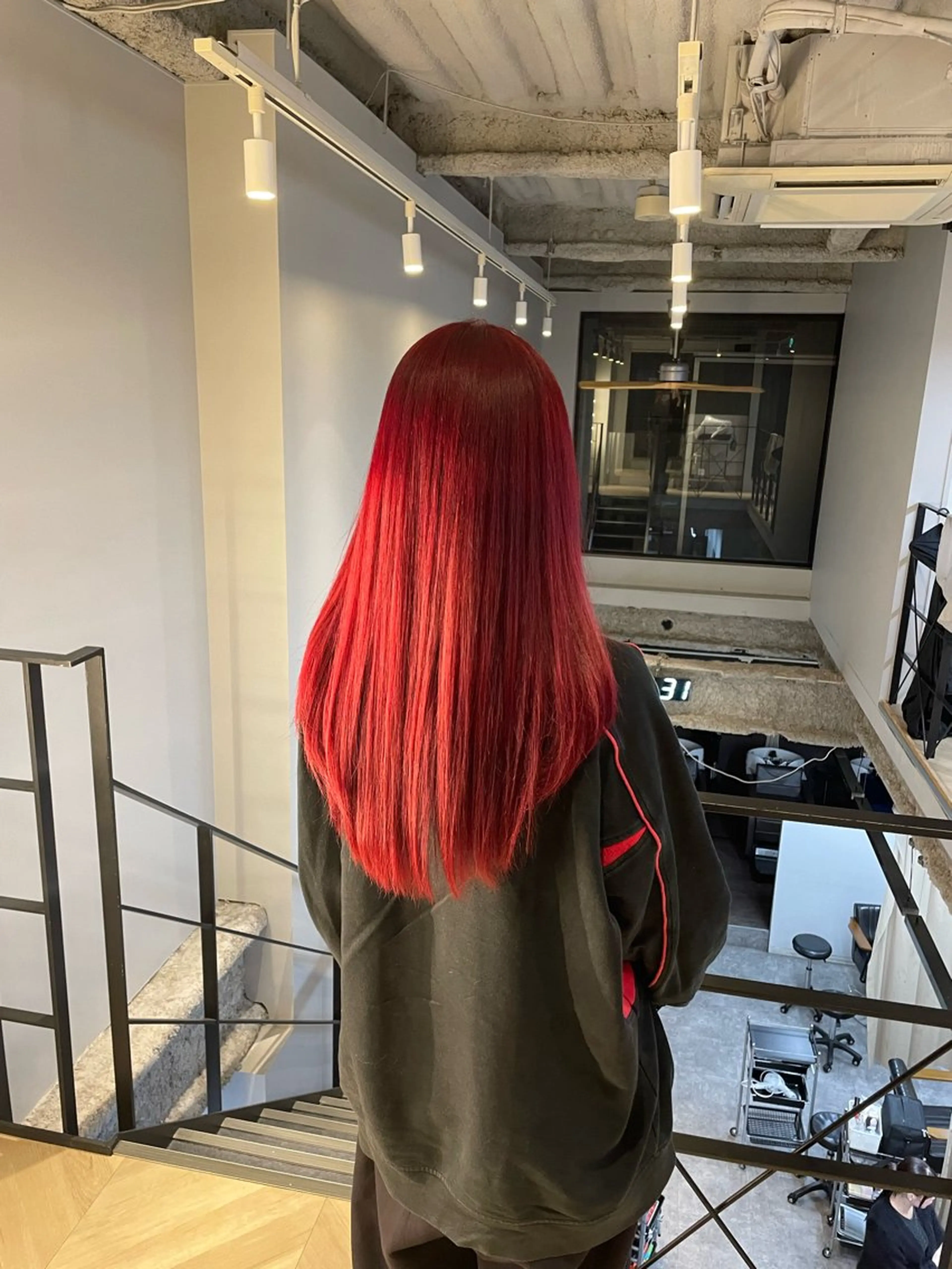 ロング カラー ブリーチ ヘアカラー RIKO / ICI 伏見/カラーモデル/のヘアスタイル