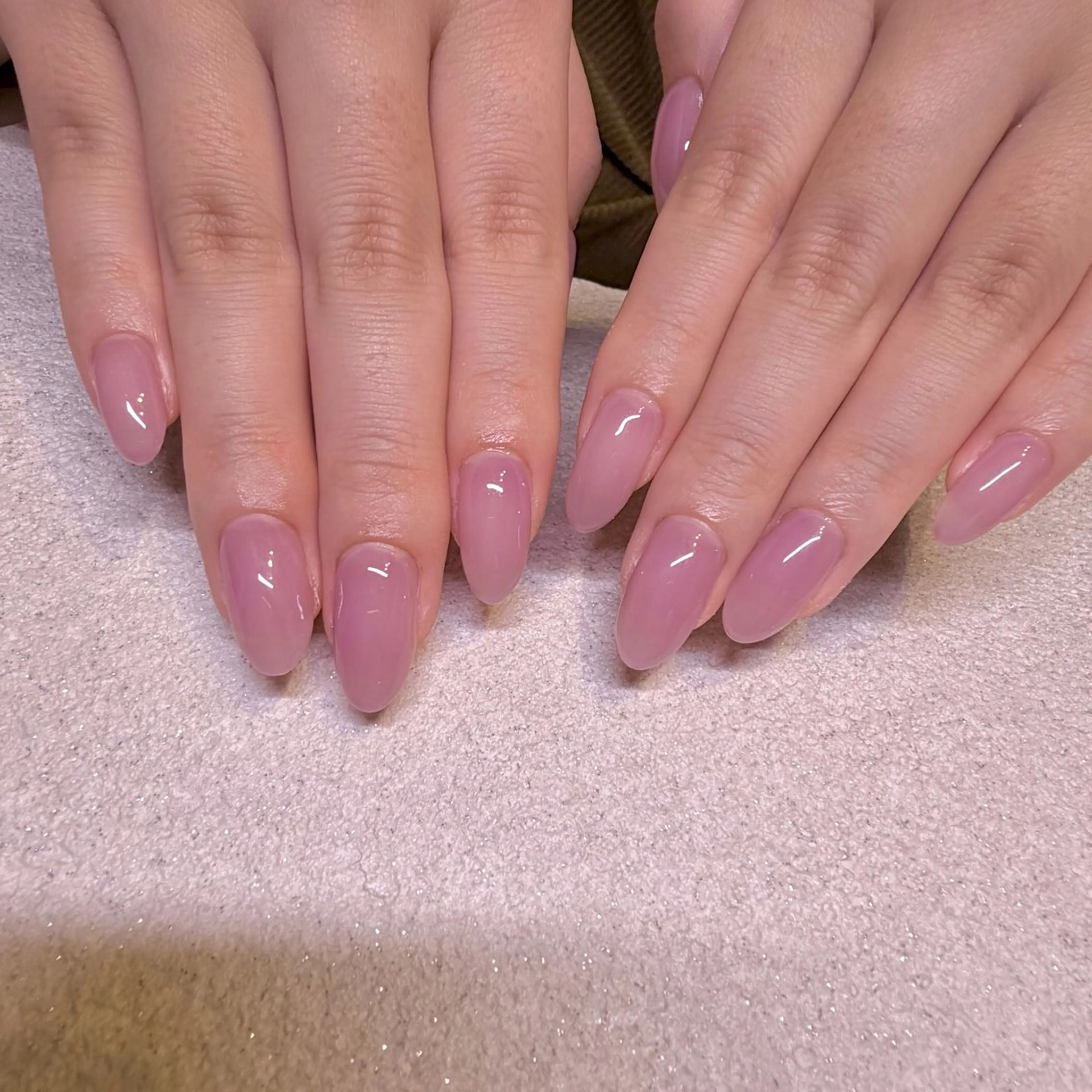 ネイル ワンカラーネイル ハンドネイル nail salon e'mu💐のネイルデザイン