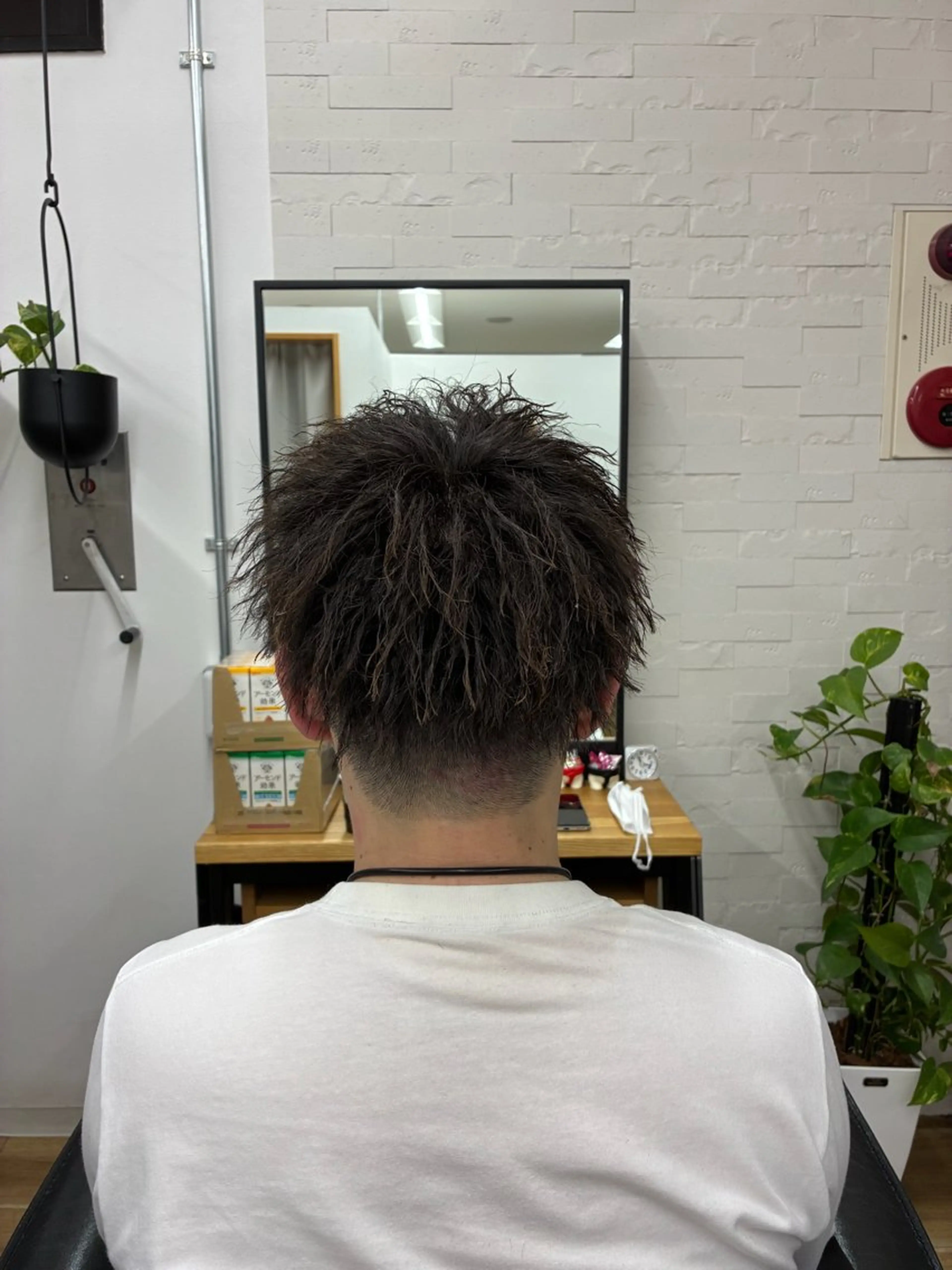 ショート カット パーマ メンズ特化/垣見 隼人のヘアスタイル