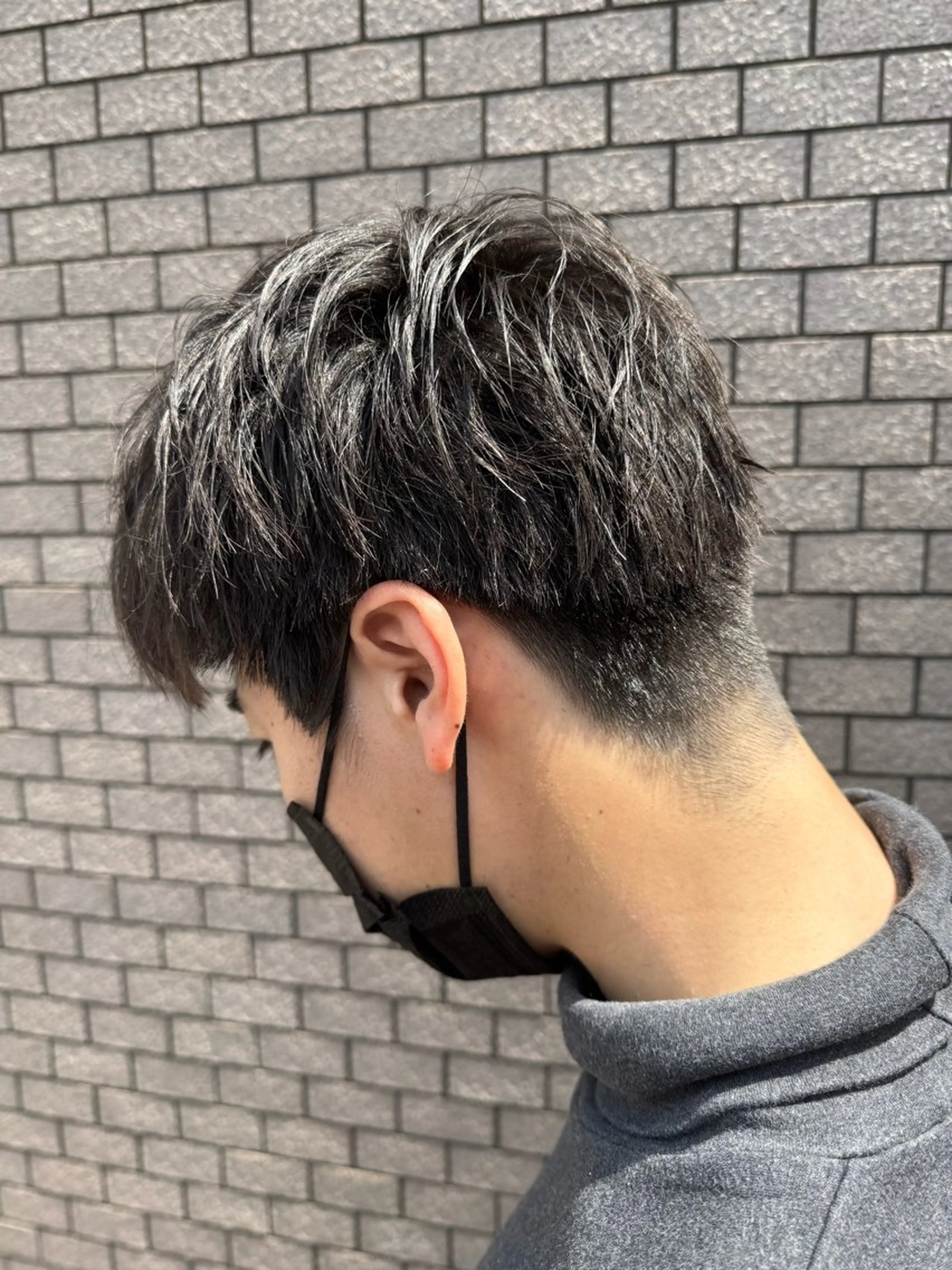 ショート メンズ カット パーマ/ハイトーン /吉田眞のヘアスタイル