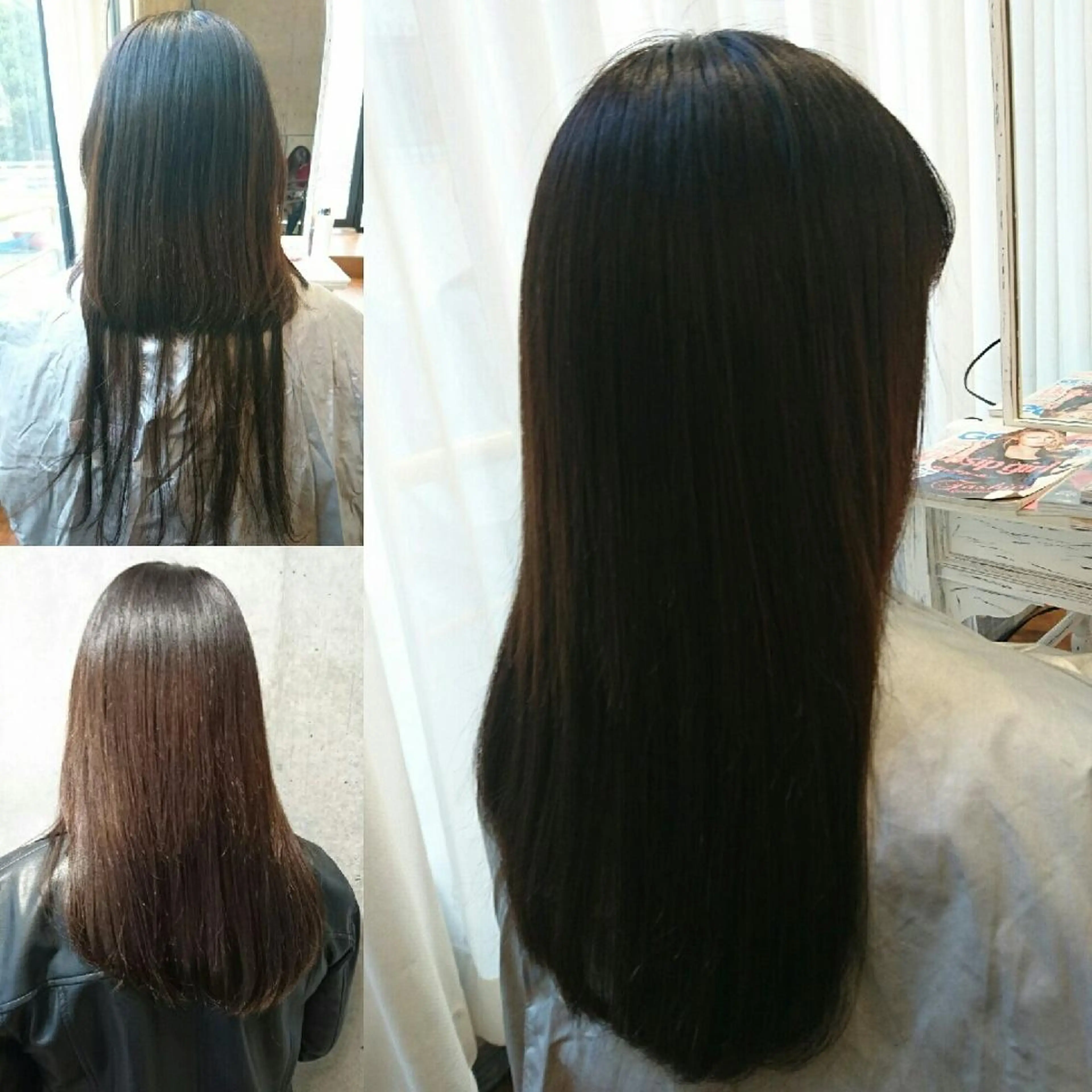 ショート ミディアム セミロング ロング カラー ヘアアレンジ ボブ エクステ ロング 🦋美髪／エクステ 🦋アベイクミのヘアスタイル