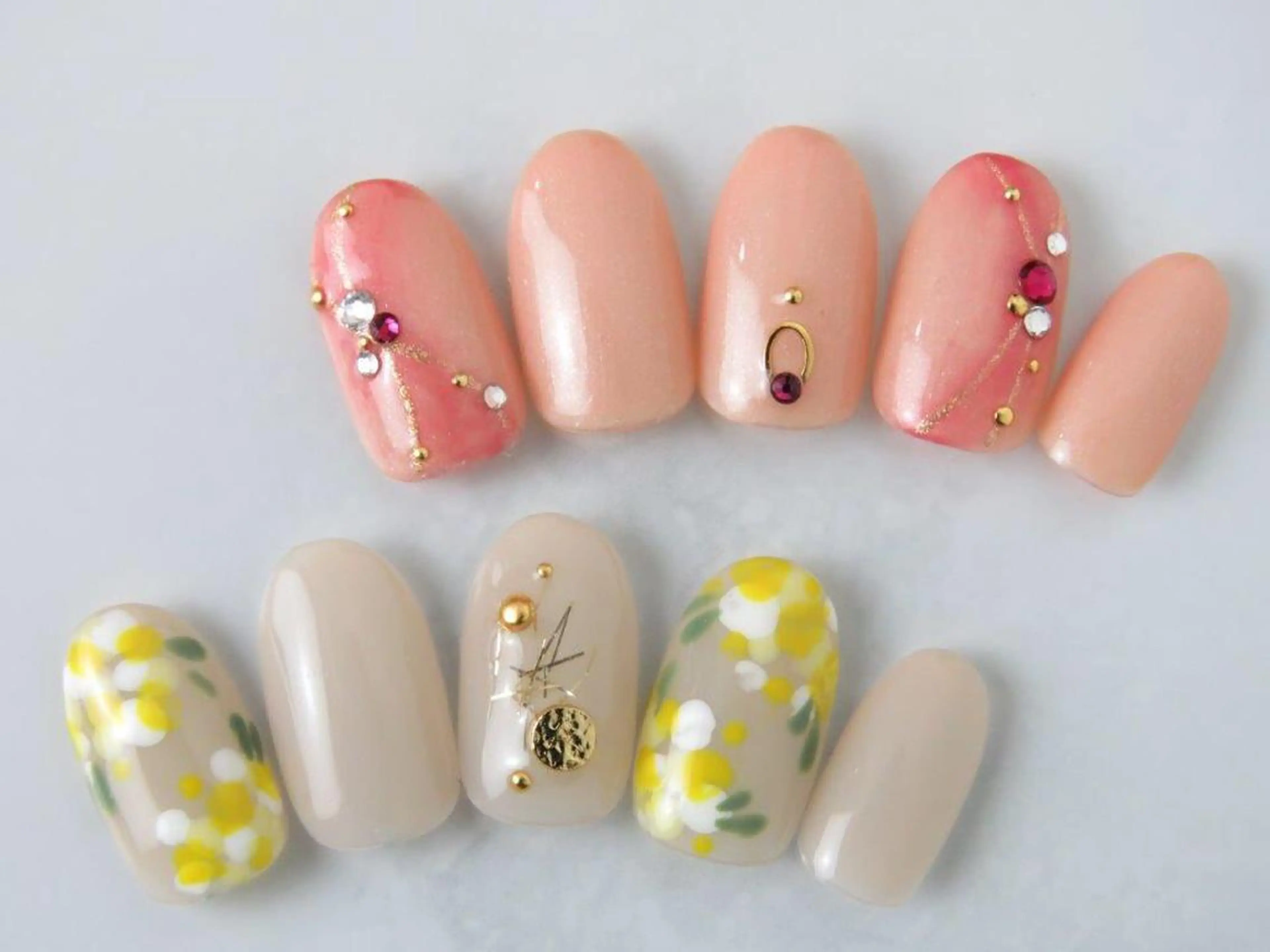 ネイル パラジェル lira nailのネイルデザイン