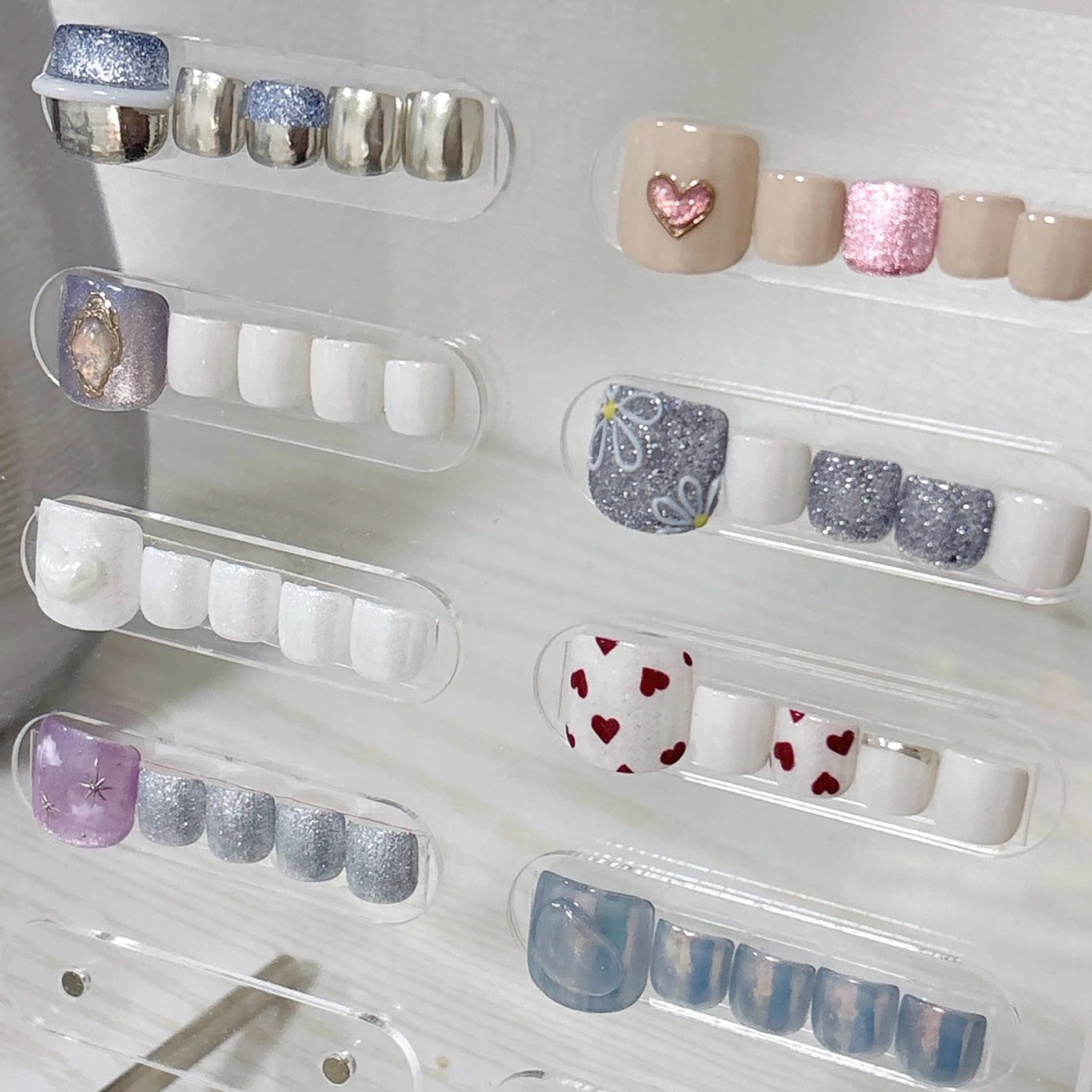 ネイル フットネイル Li'a Bloom所属・🦋🤍 madoka🤍のネイルデザイン