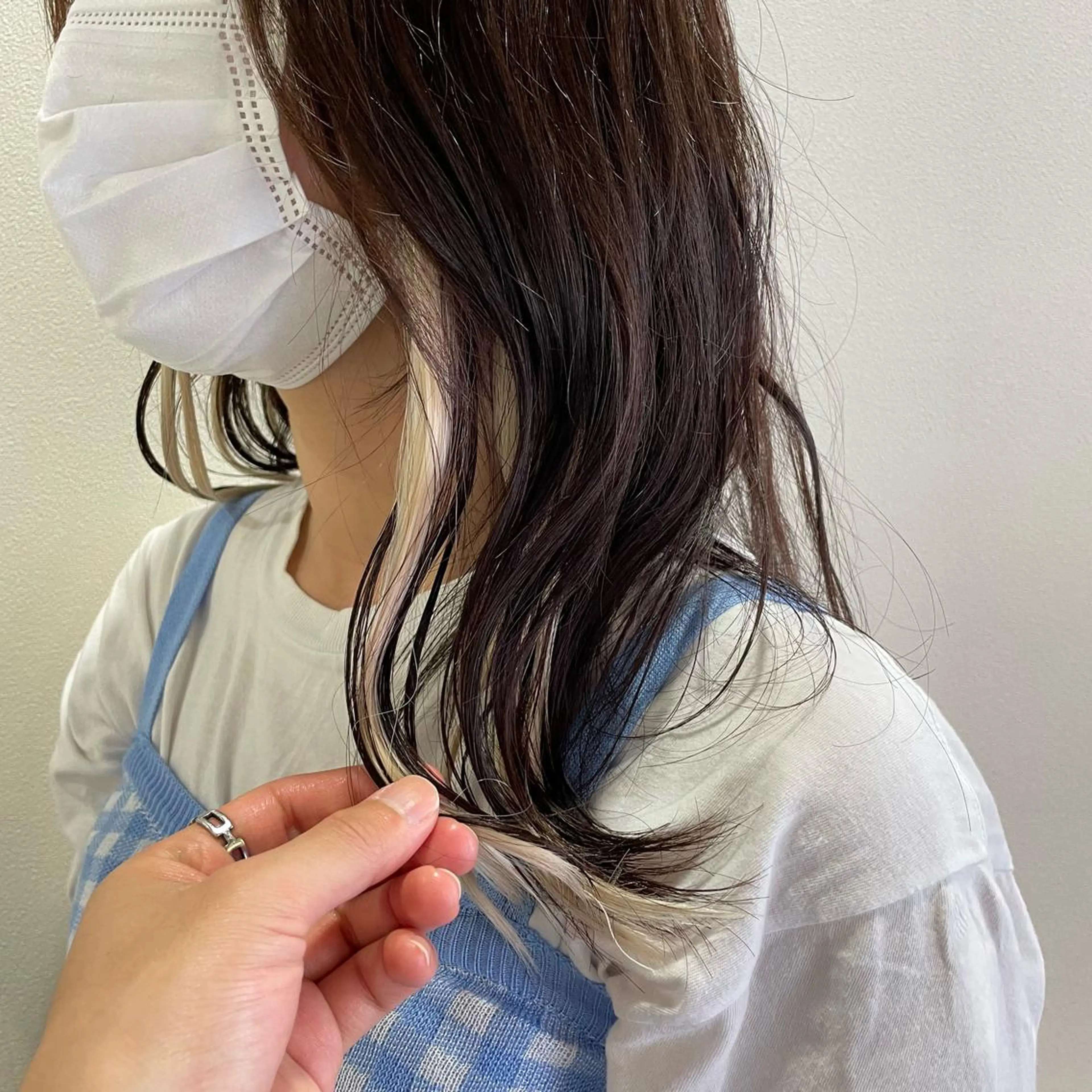 セミロング haf店長 ✂︎タカハシレン✂︎のヘアスタイル