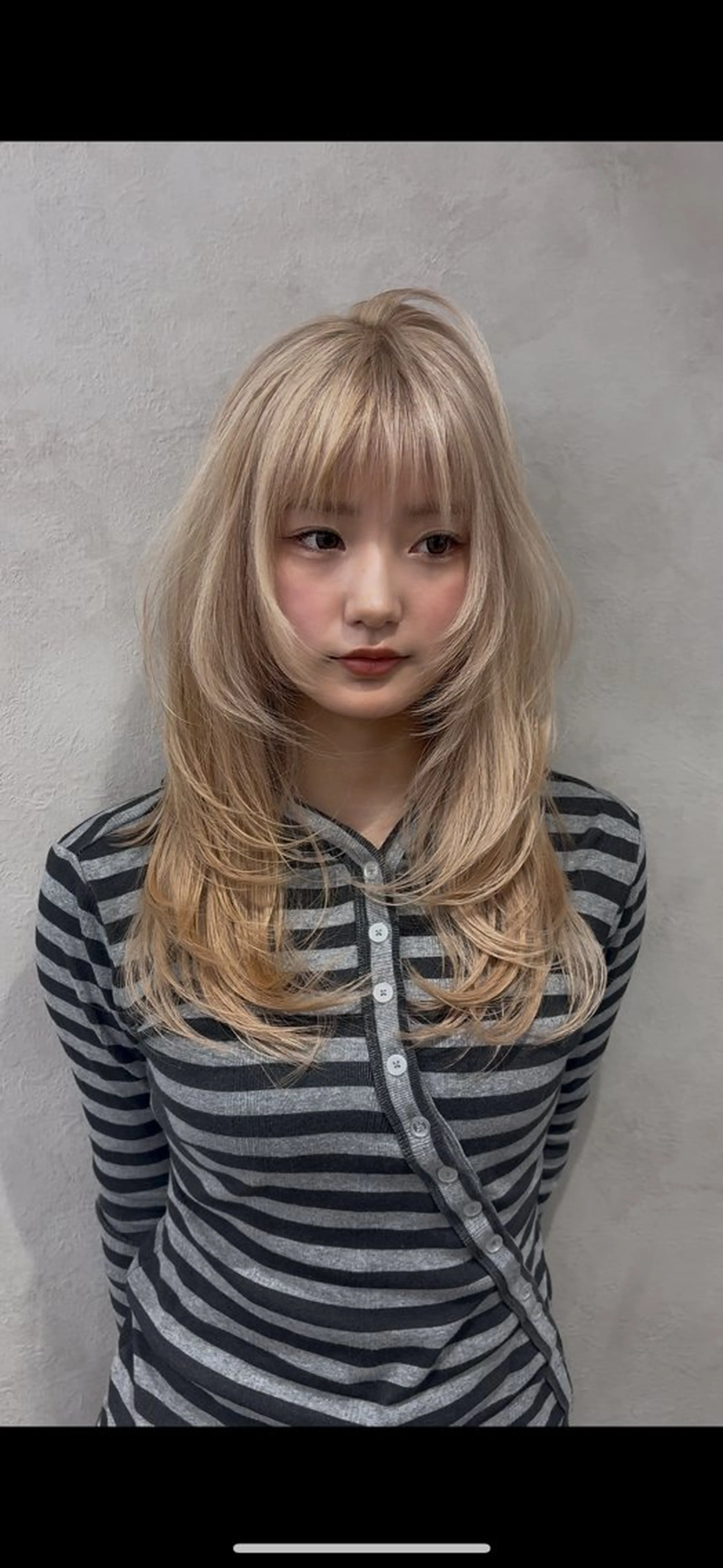 セミロング ハッシュカット ハイレイヤー レイヤーカット Yuta✂︎ 韓国レイヤー🪽のヘアスタイル