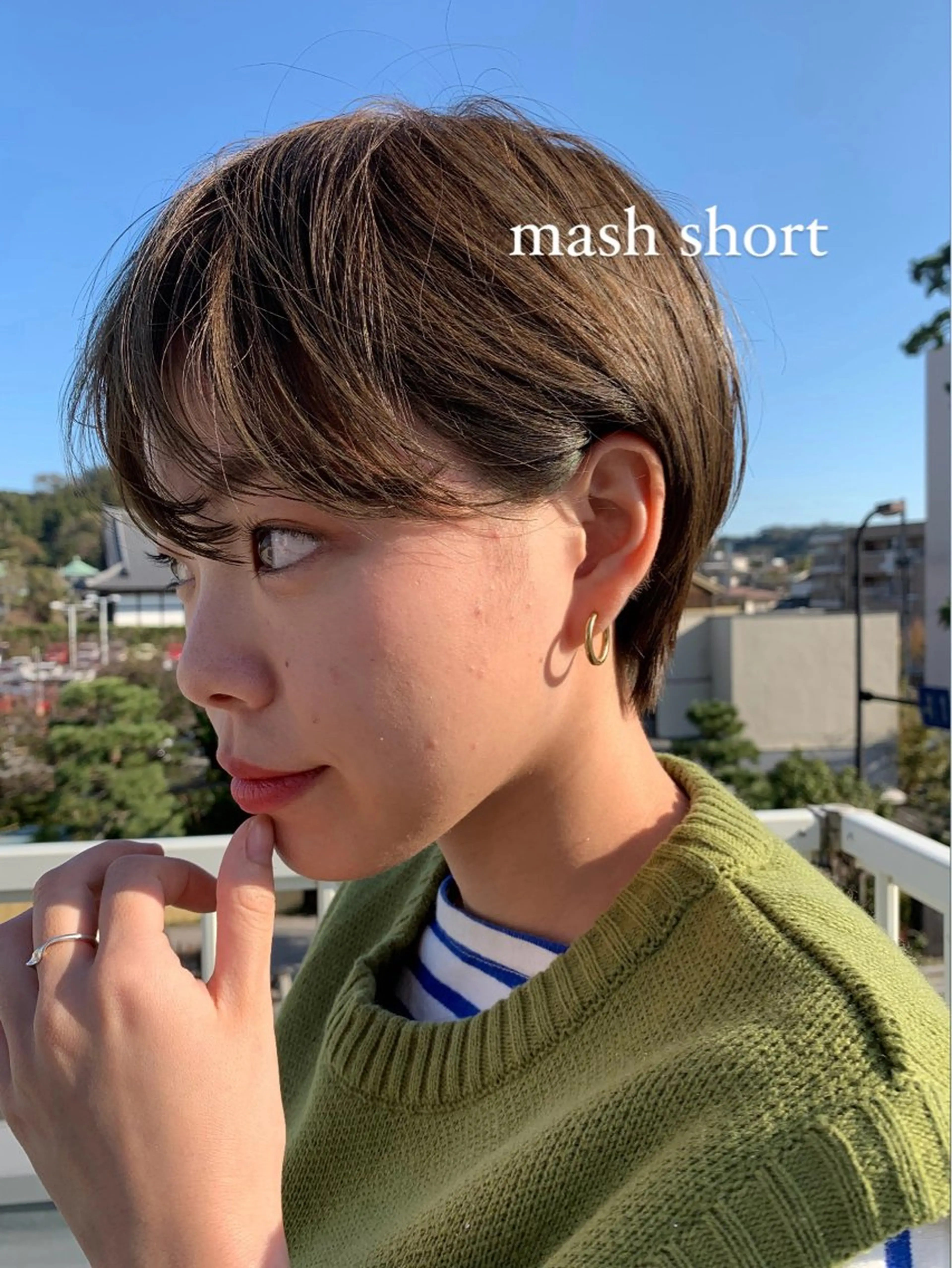 ショート 🍊mai🍊 似合わせスタイル🌿のヘアスタイル