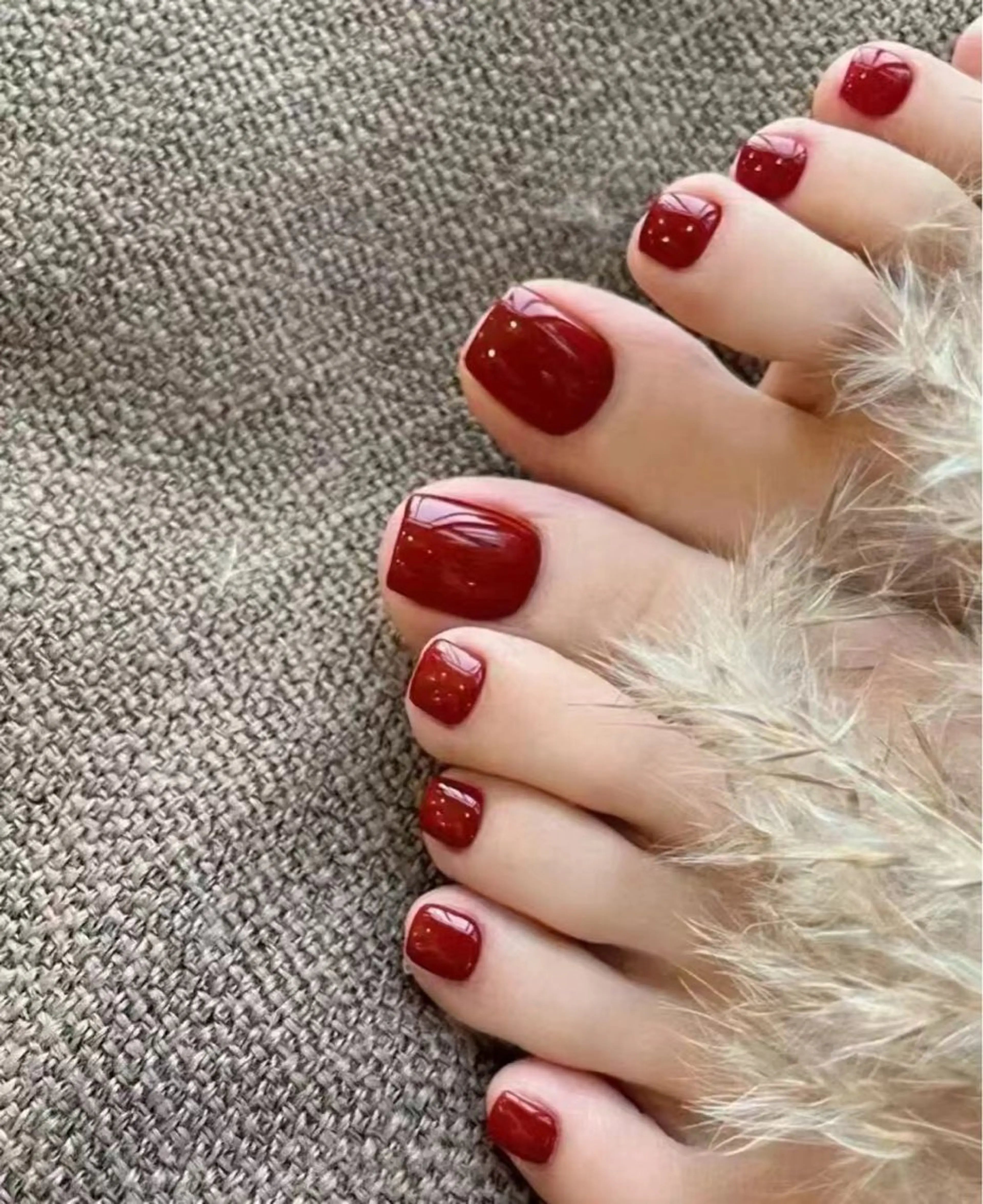 カラー フットネイル ソルネイル所属・ソルネイル ナナのネイルデザイン