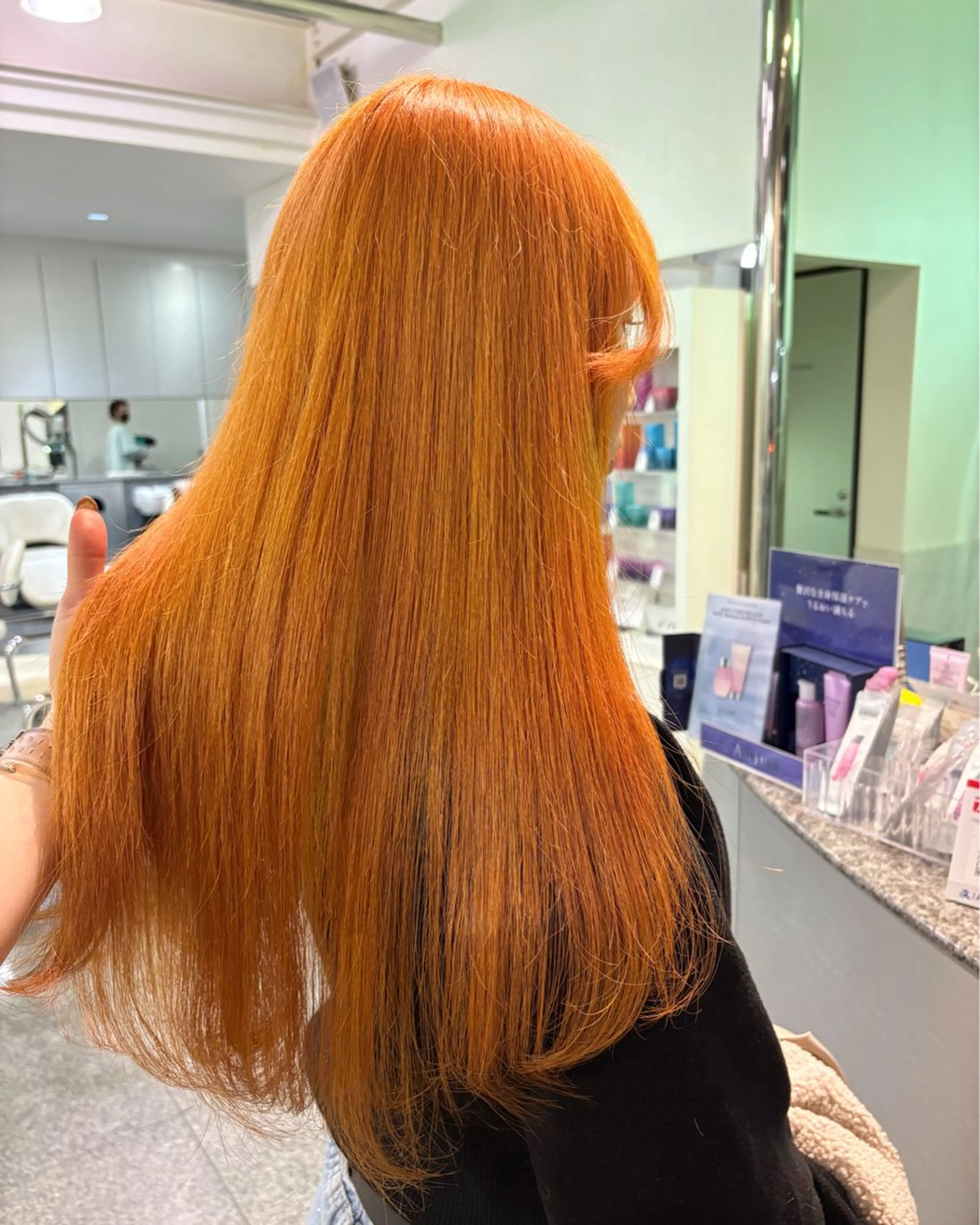 【新規限定】 リタッチ+全体カラー+トリートメントの写真