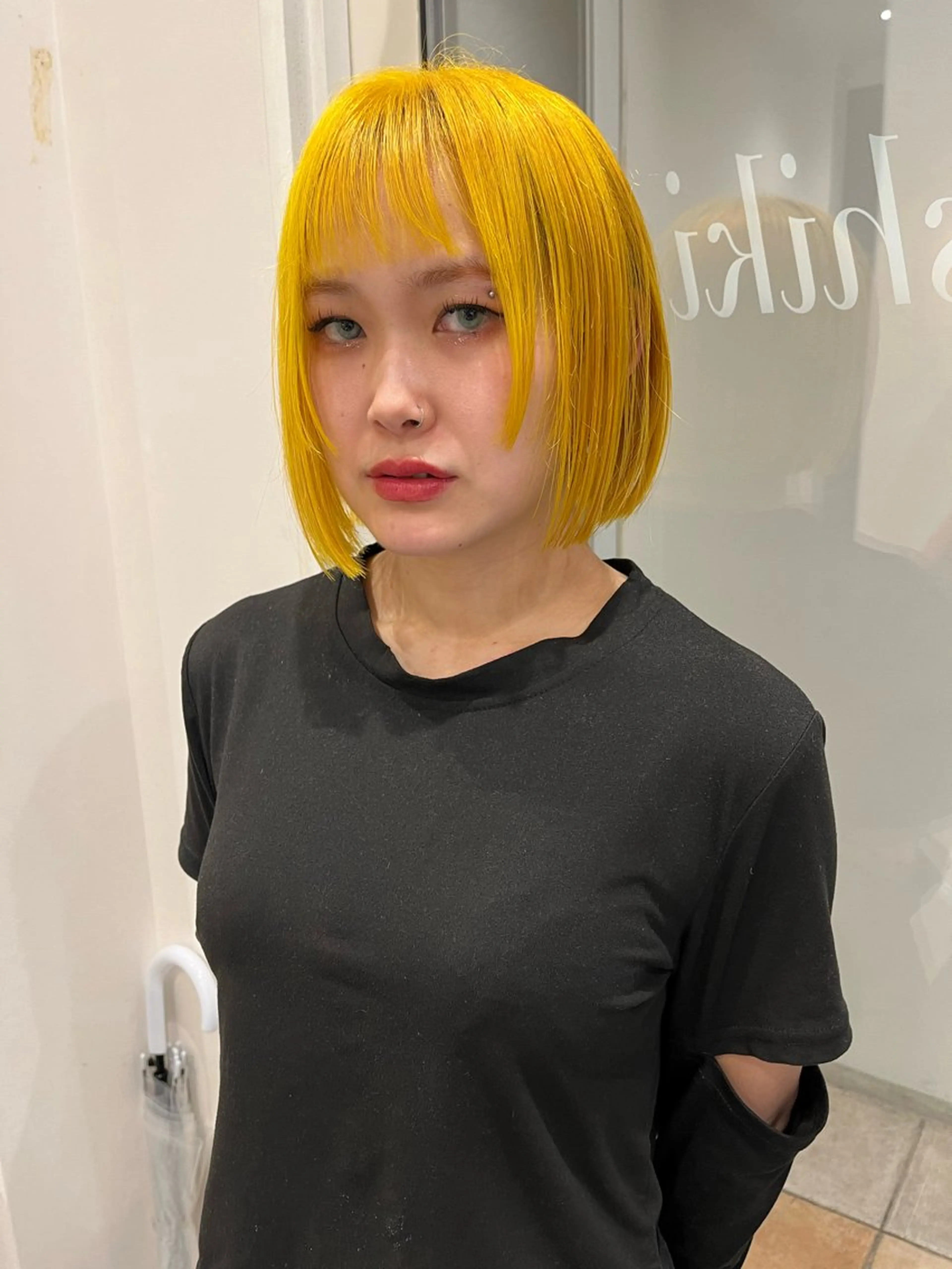 ショート カット ヘアカラー トリートメント keshiki🦋 Nanaのヘアスタイル