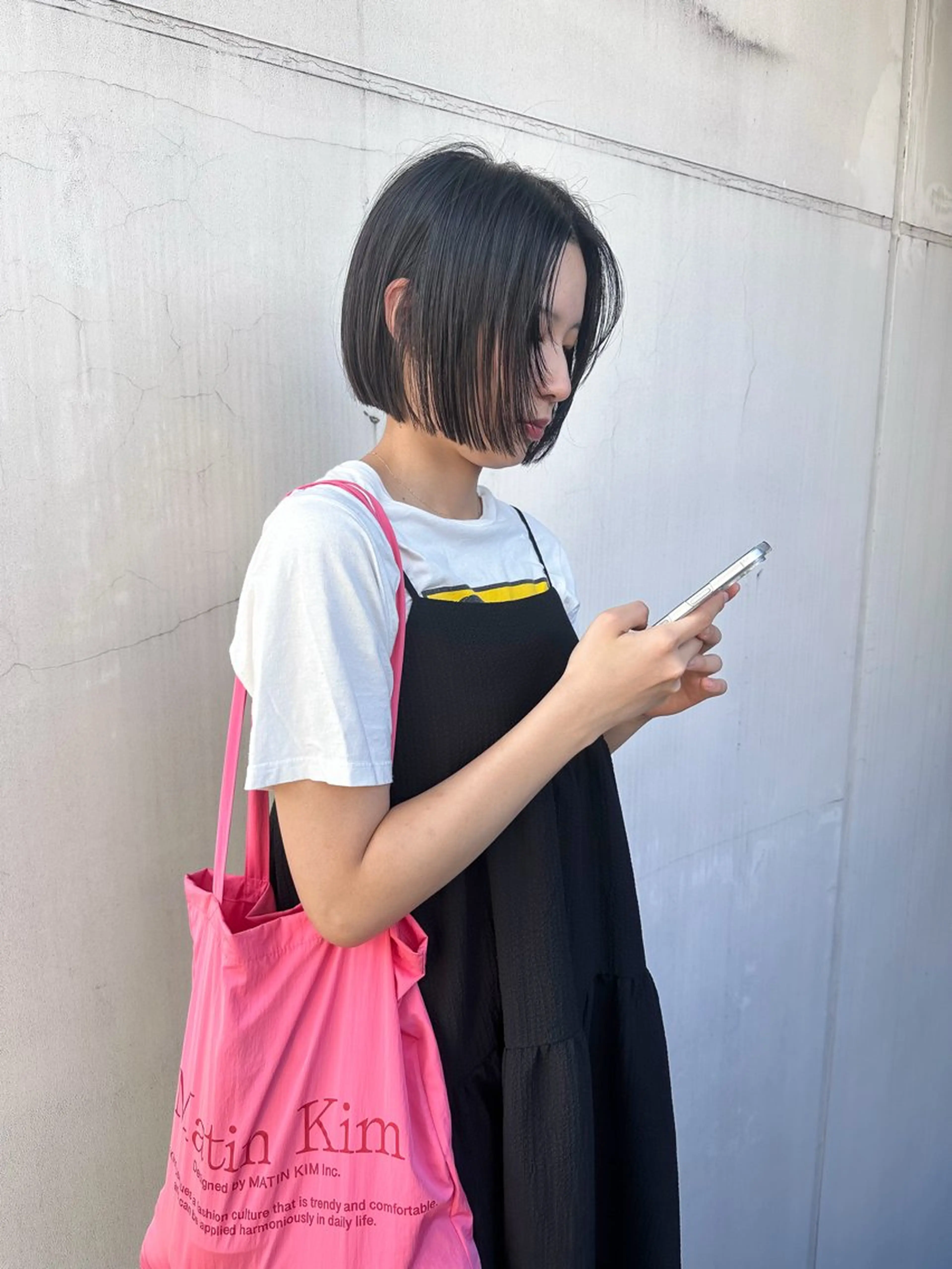 ショート ボブ カット ボブ/顔周りレイヤー 似合わせcut🪽のヘアスタイル