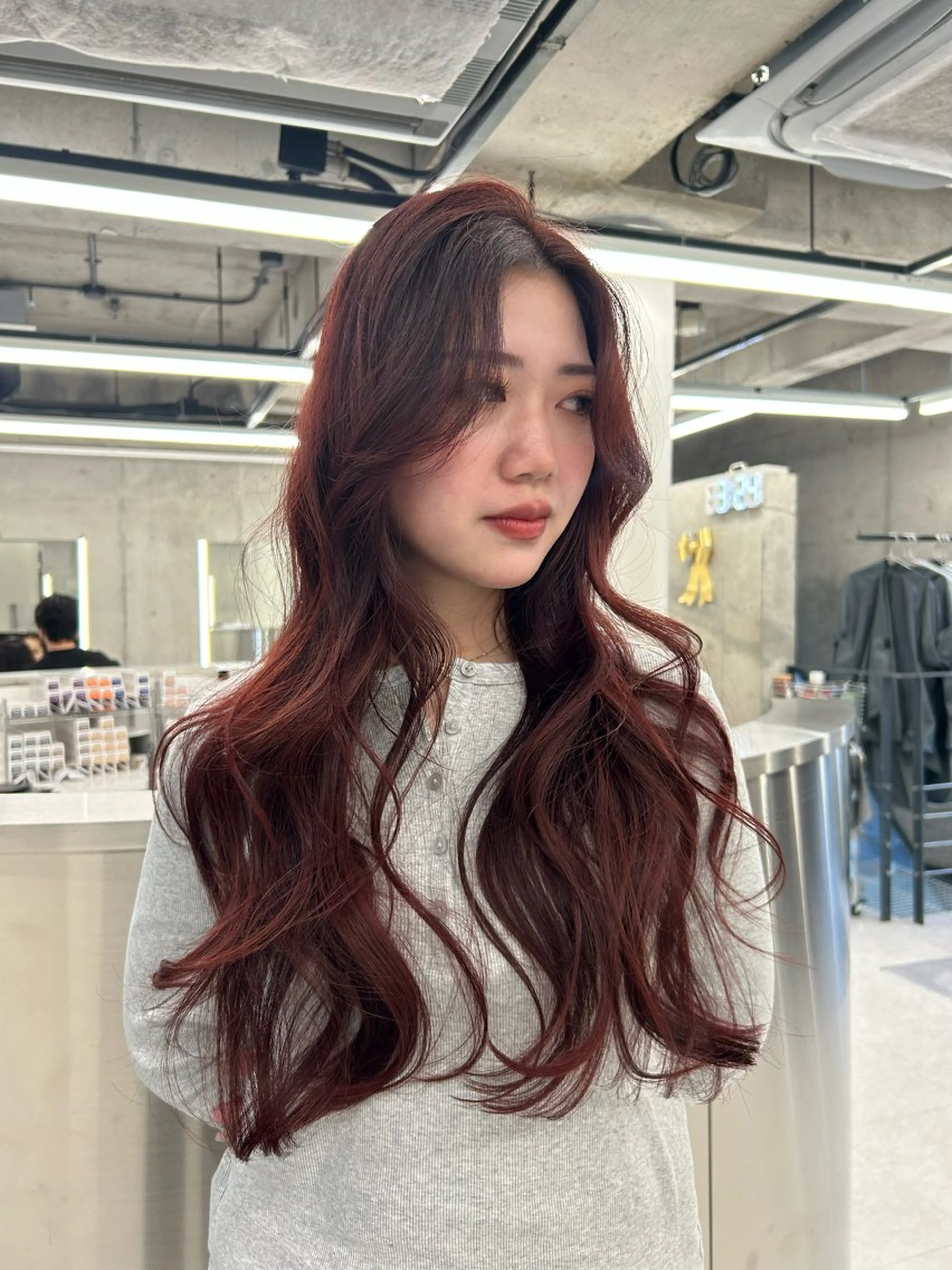 ロング カラー ヘアカラー カラー/エクステ 🤍ルナのヘアスタイル