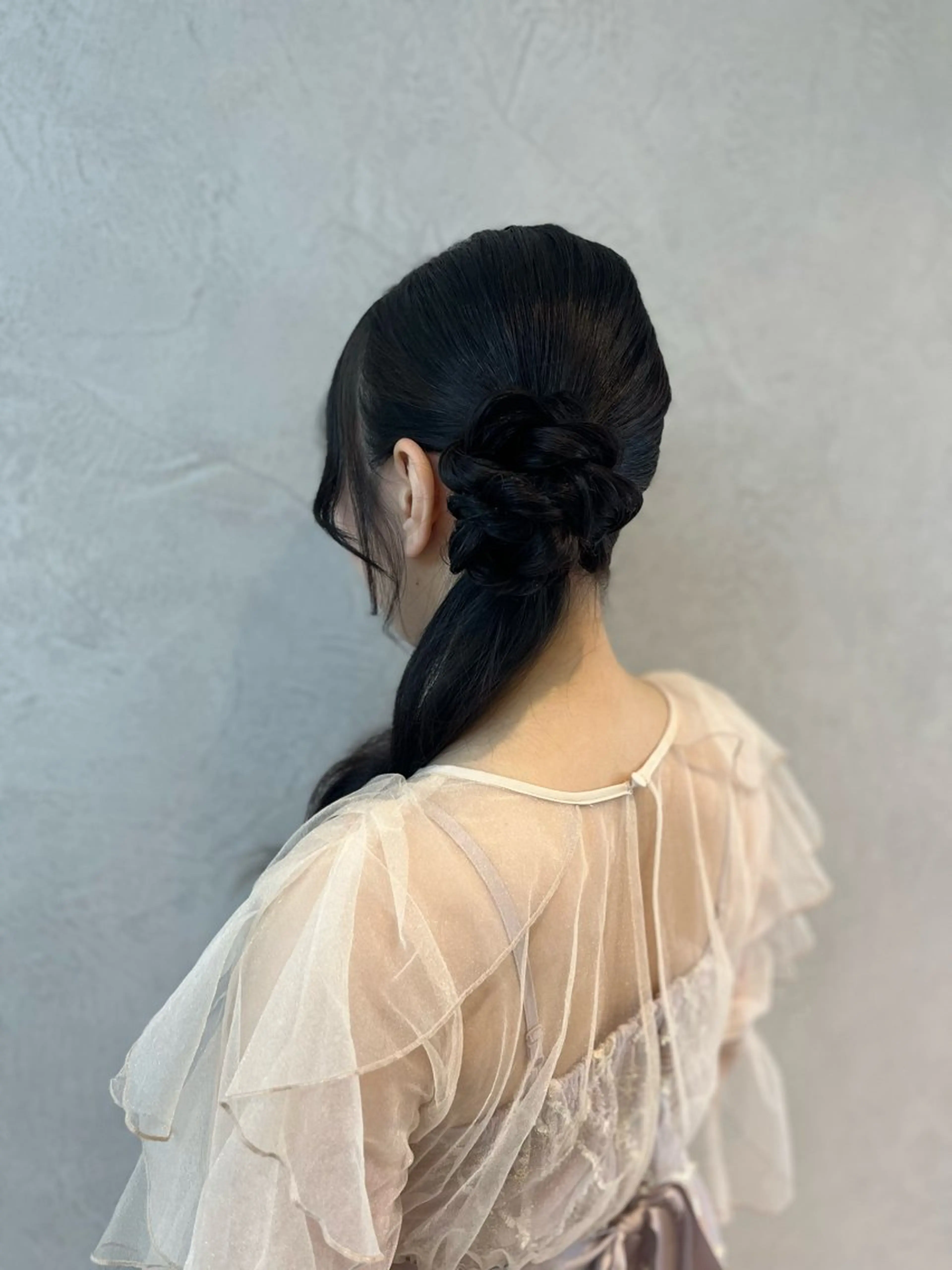 セミロング ヘアセット 🫧美尋☁️大宮 カラーモデル募集🫧のヘアスタイル