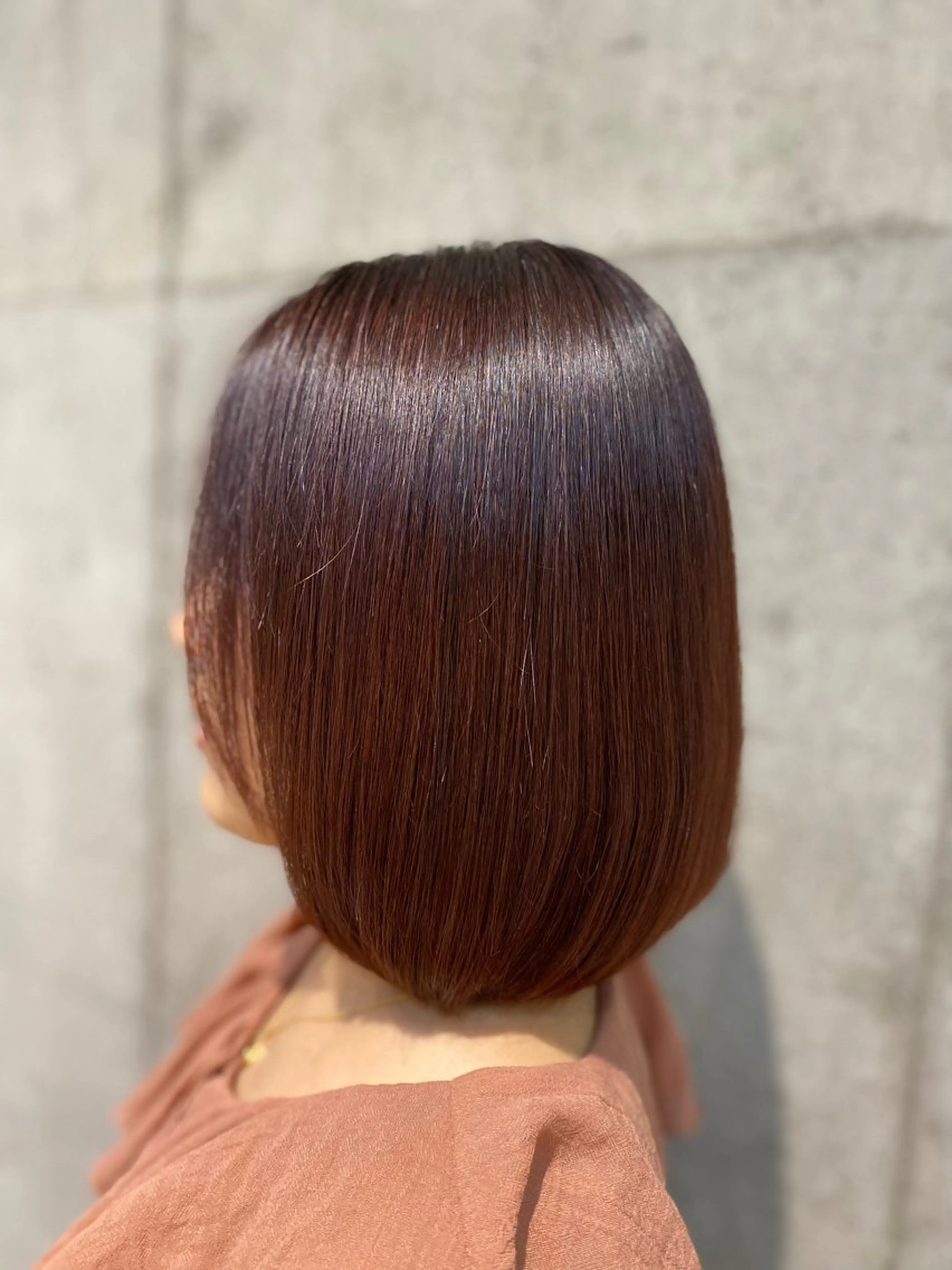 セミロング LA•BEAU赤羽店所属・LA•BEAU赤羽店 のんのヘアスタイル