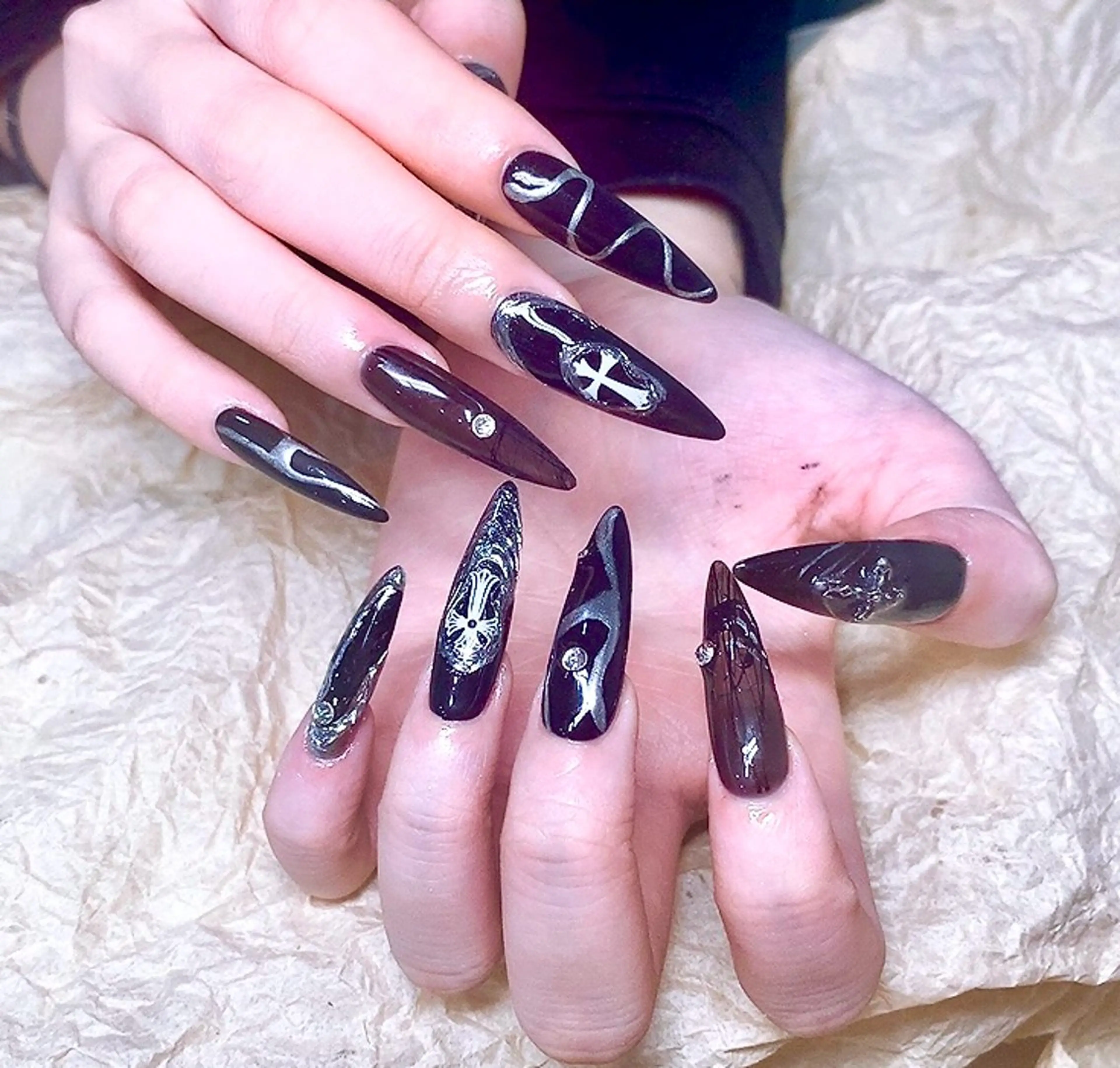 ネイル ゆず秋葉原 Vickyのネイルデザイン