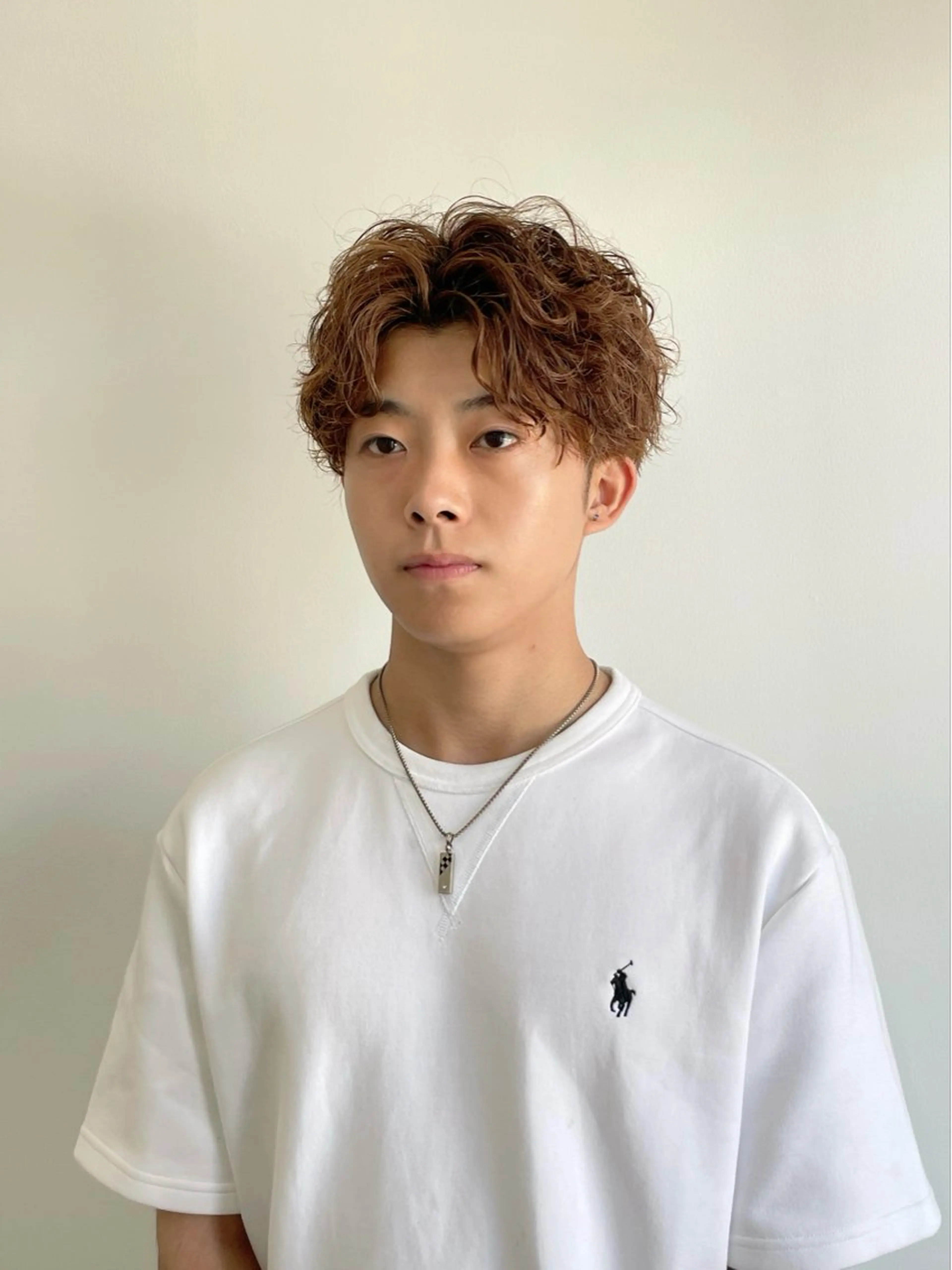 ショート カラー パーマ メンズ 髙田 聖弥のヘアスタイル