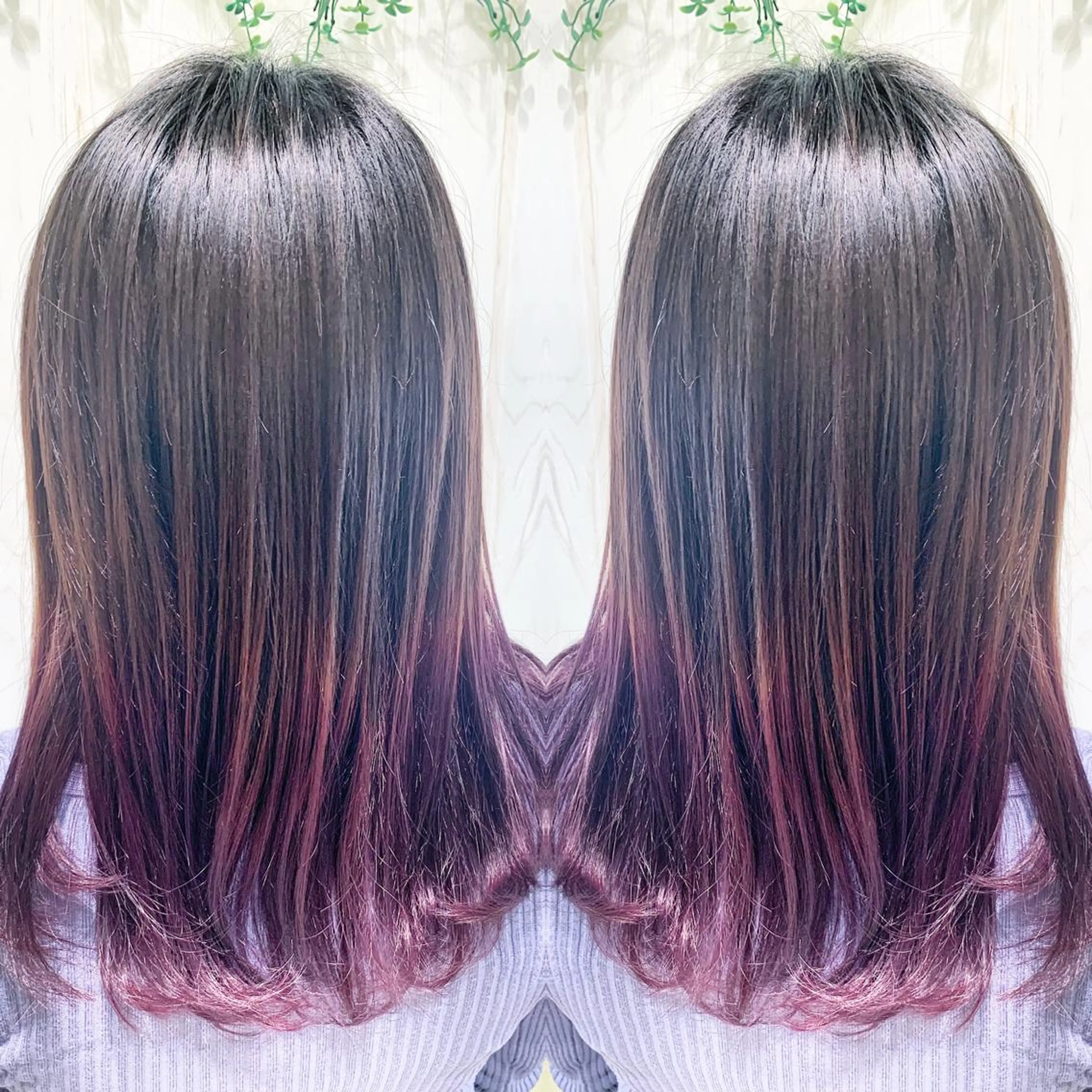 ロング カラー グラデーションカラー カット ヘアカラー N° jillva ♦️川端裕司♦️のヘアスタイル