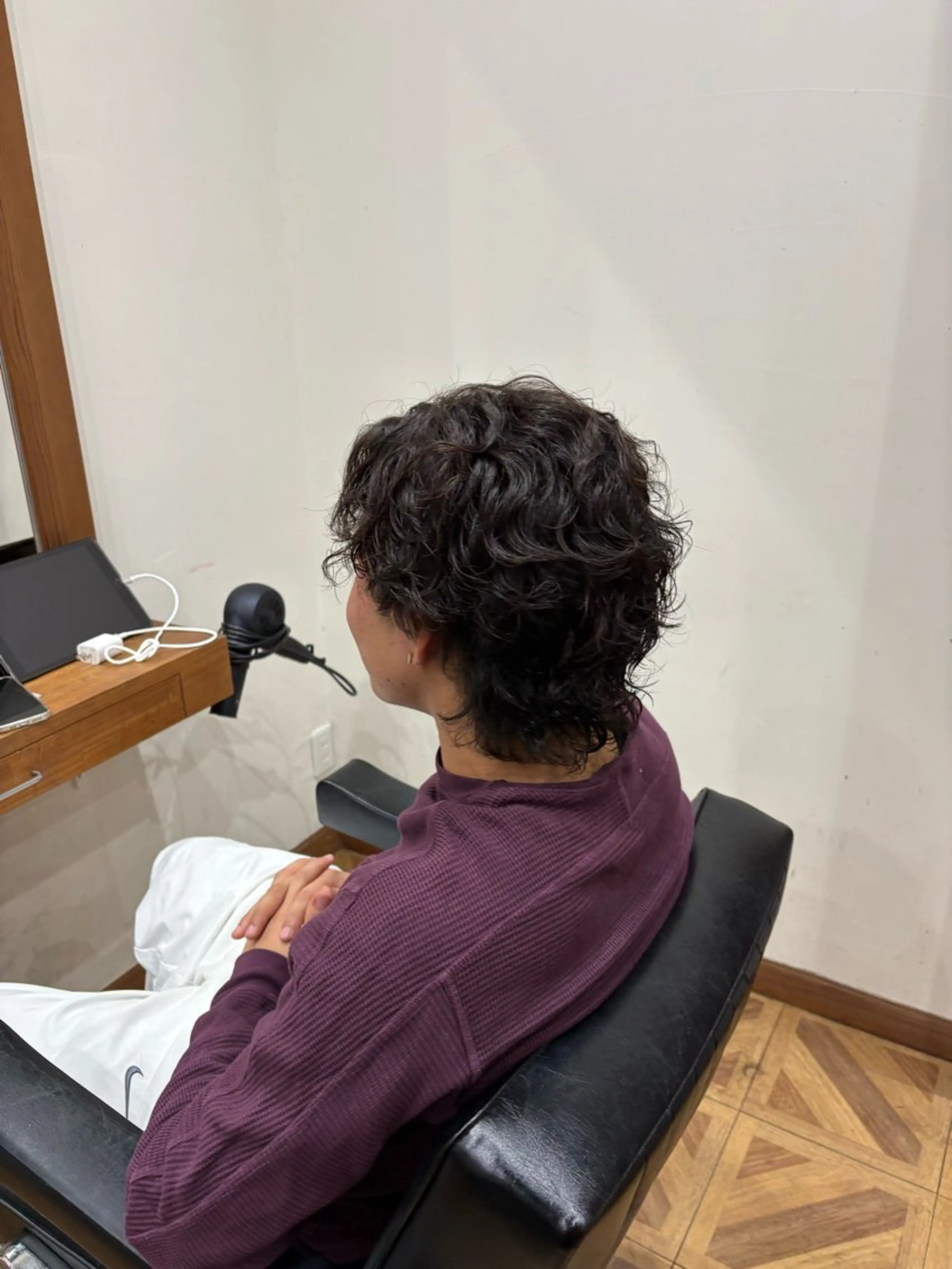 パーマ 小野 楓未のヘアスタイル