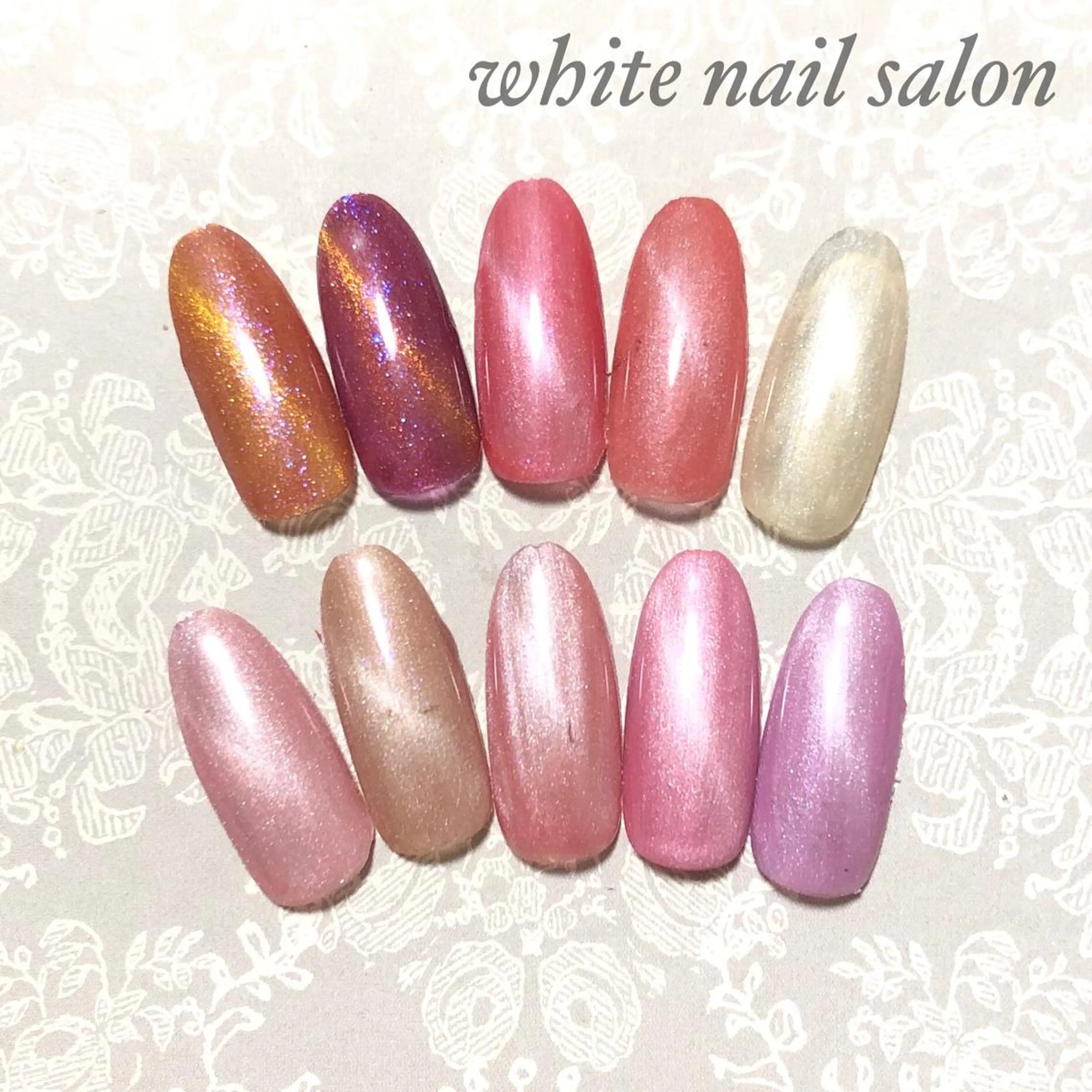 ネイル アートネイル フットネイル ジェルネイル ハードジェル オフィスネイル white nail salonのネイルデザイン