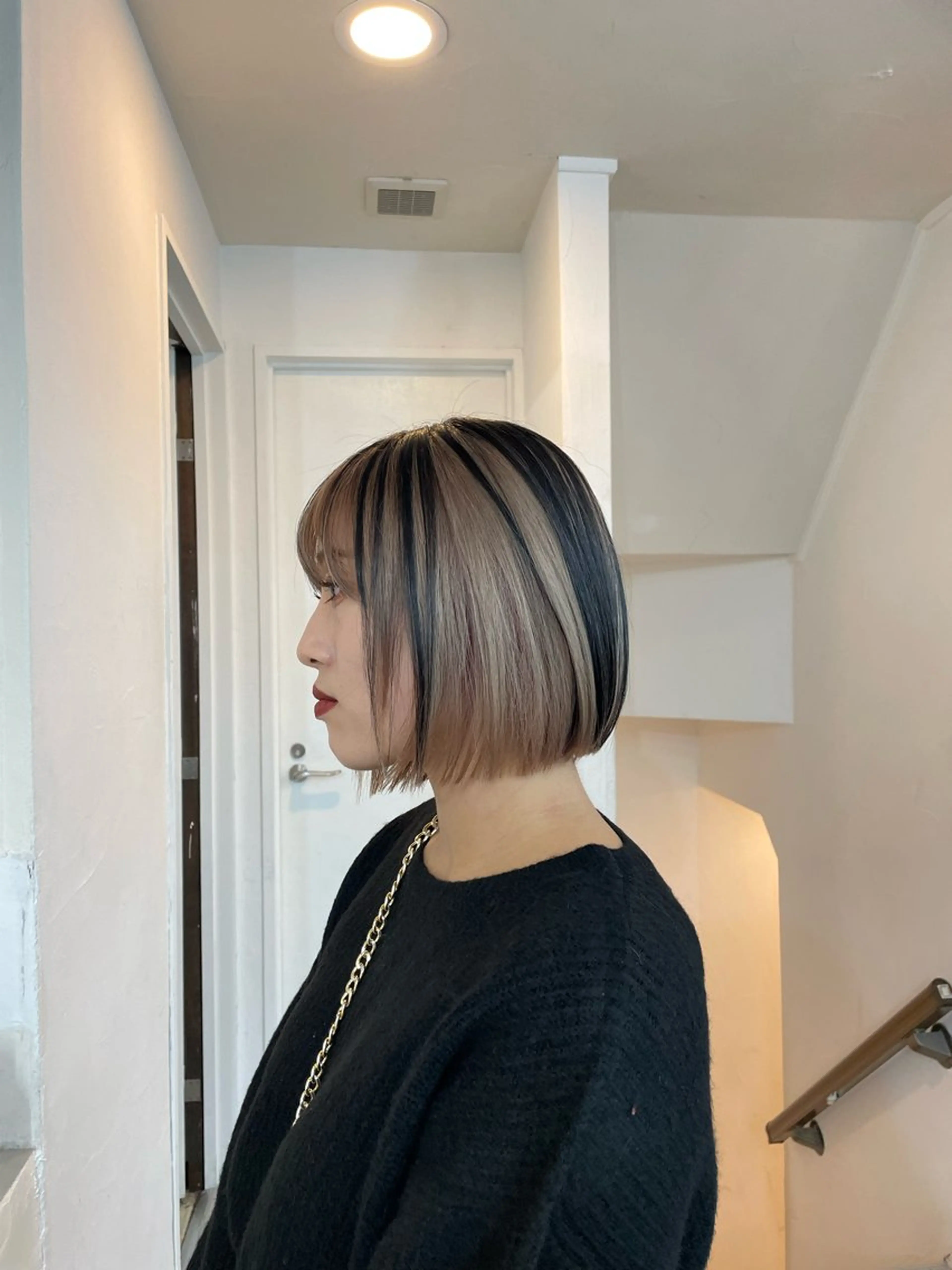 ショート カラー ヘアアレンジ 🦠デザインカラー/ 魚瀬あおい🦠のヘアスタイル