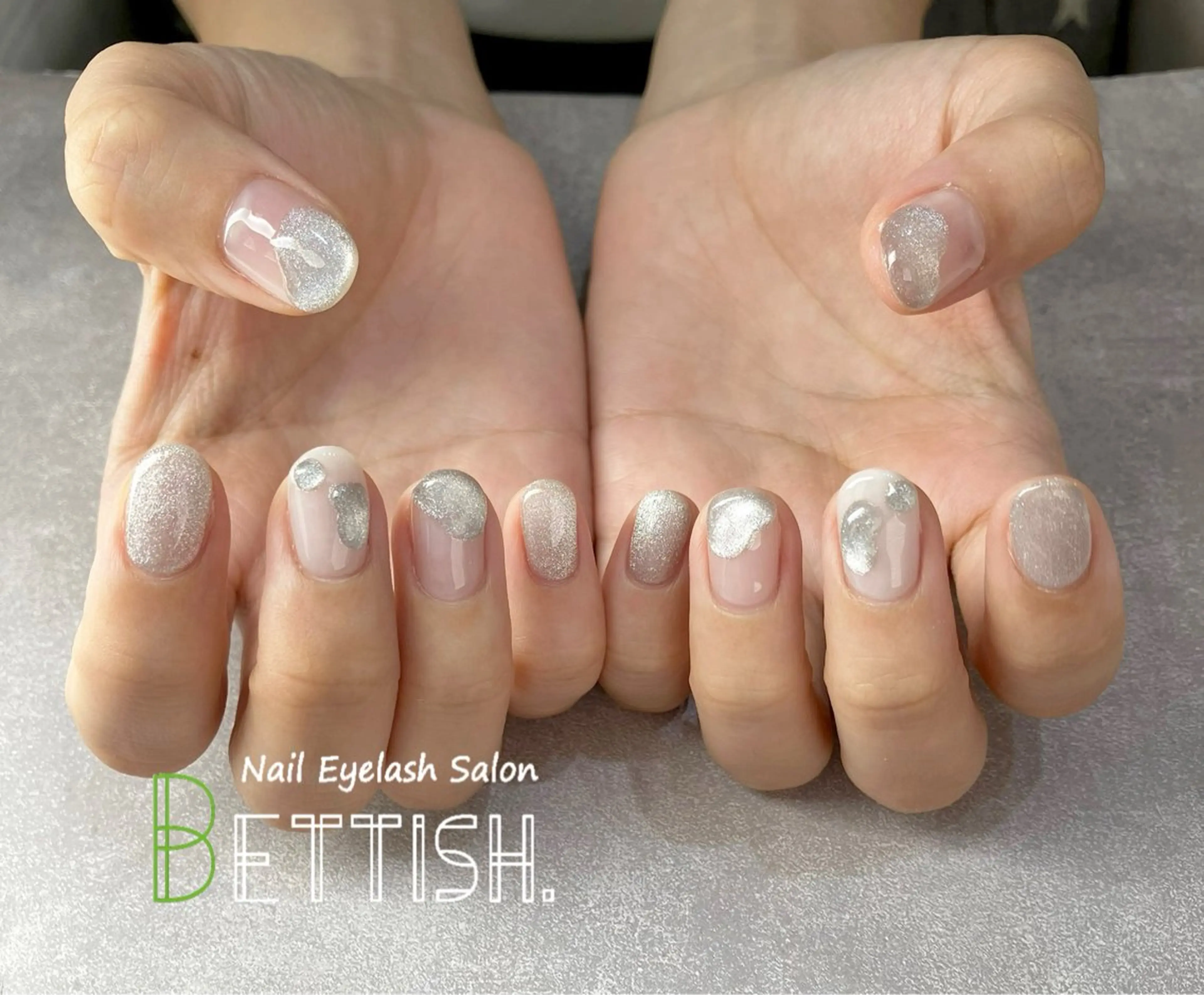 ネイル マグネットネイル ぷっくりネイル ハンドネイル BETTISH. KUMIKO☺︎︎のネイルデザイン