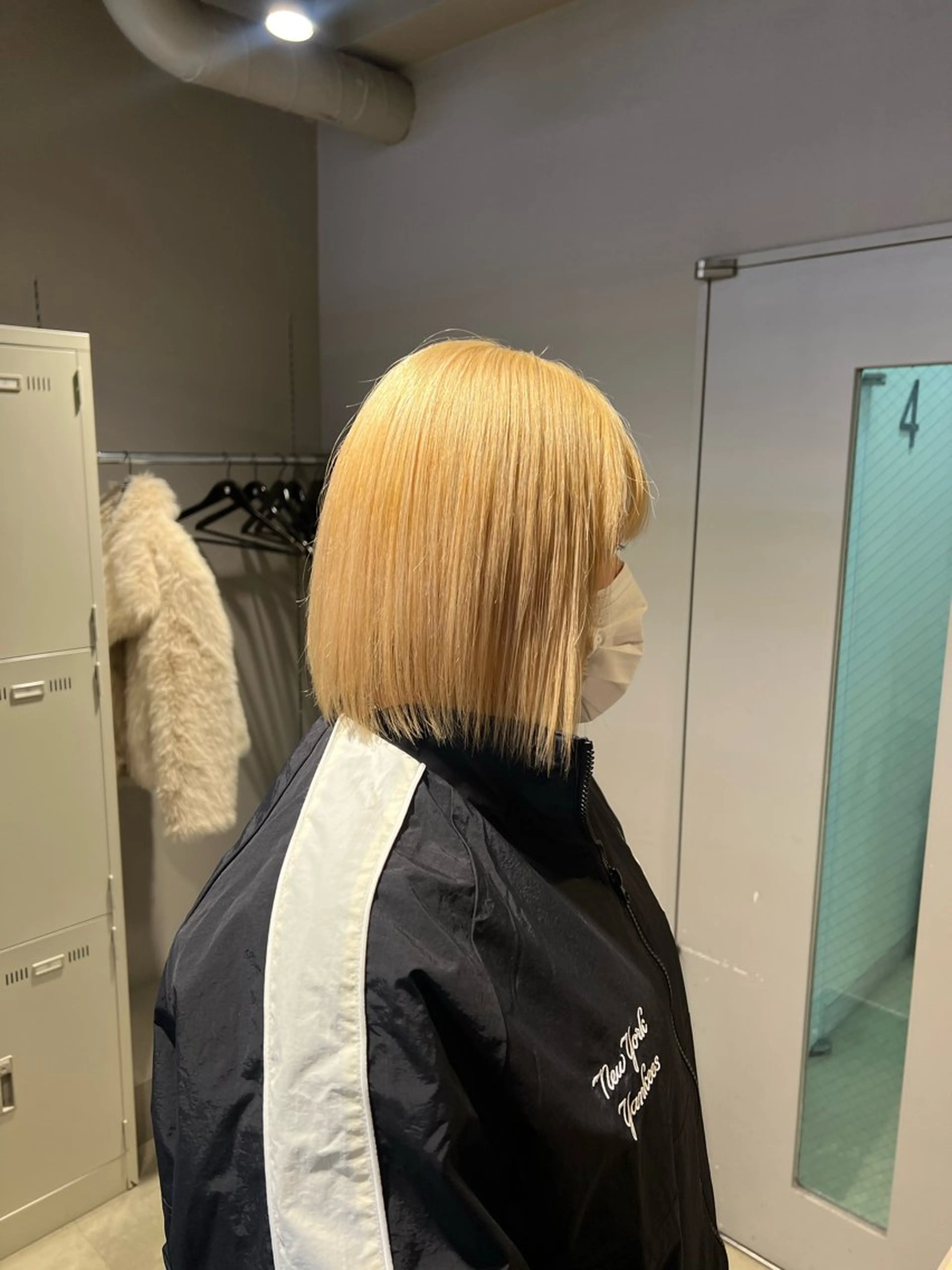 ミディアム カラー カット ヘアカラー 韓国レイヤーカット /REIのヘアスタイル