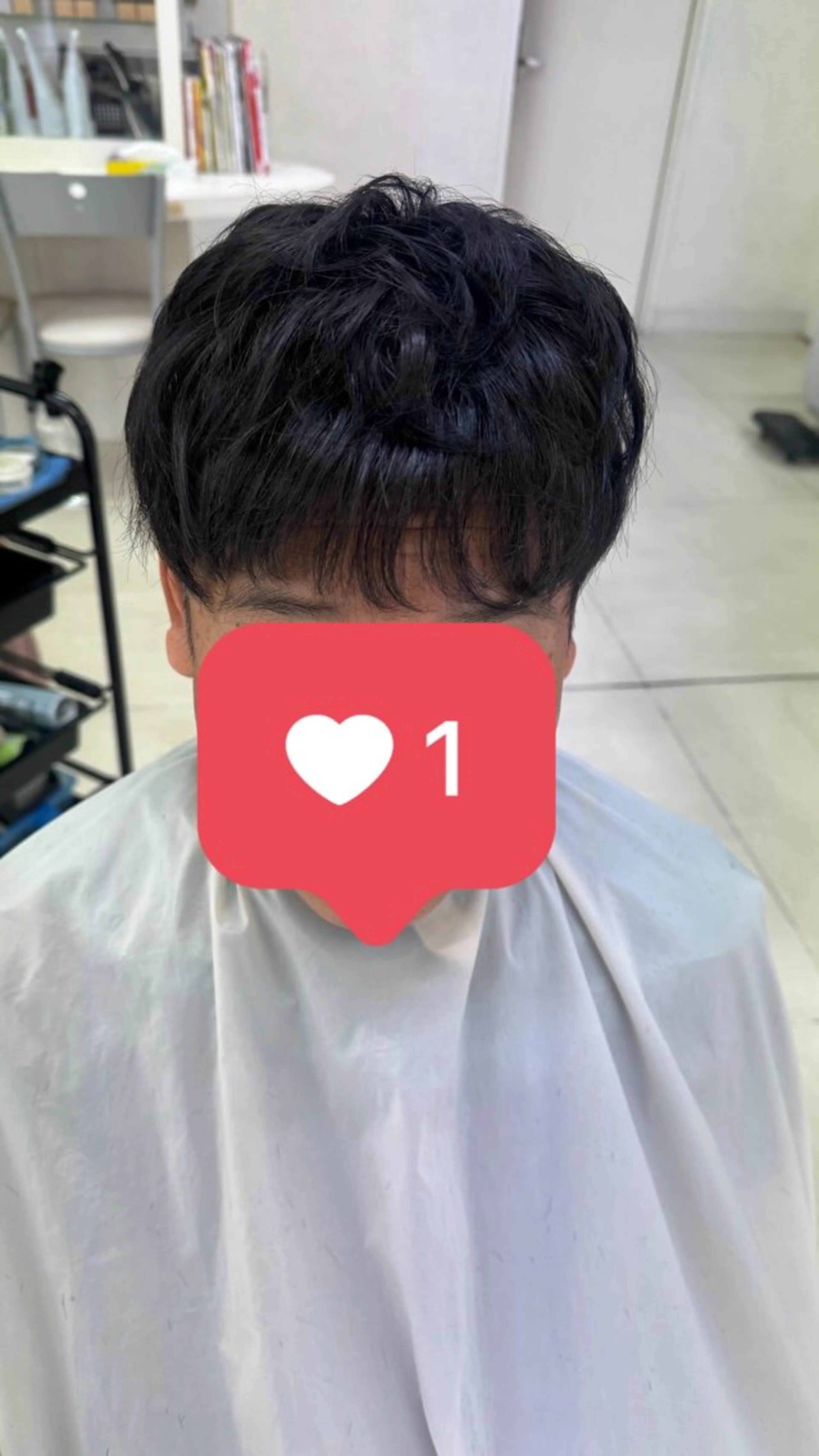 タカハシ リナのヘアスタイル