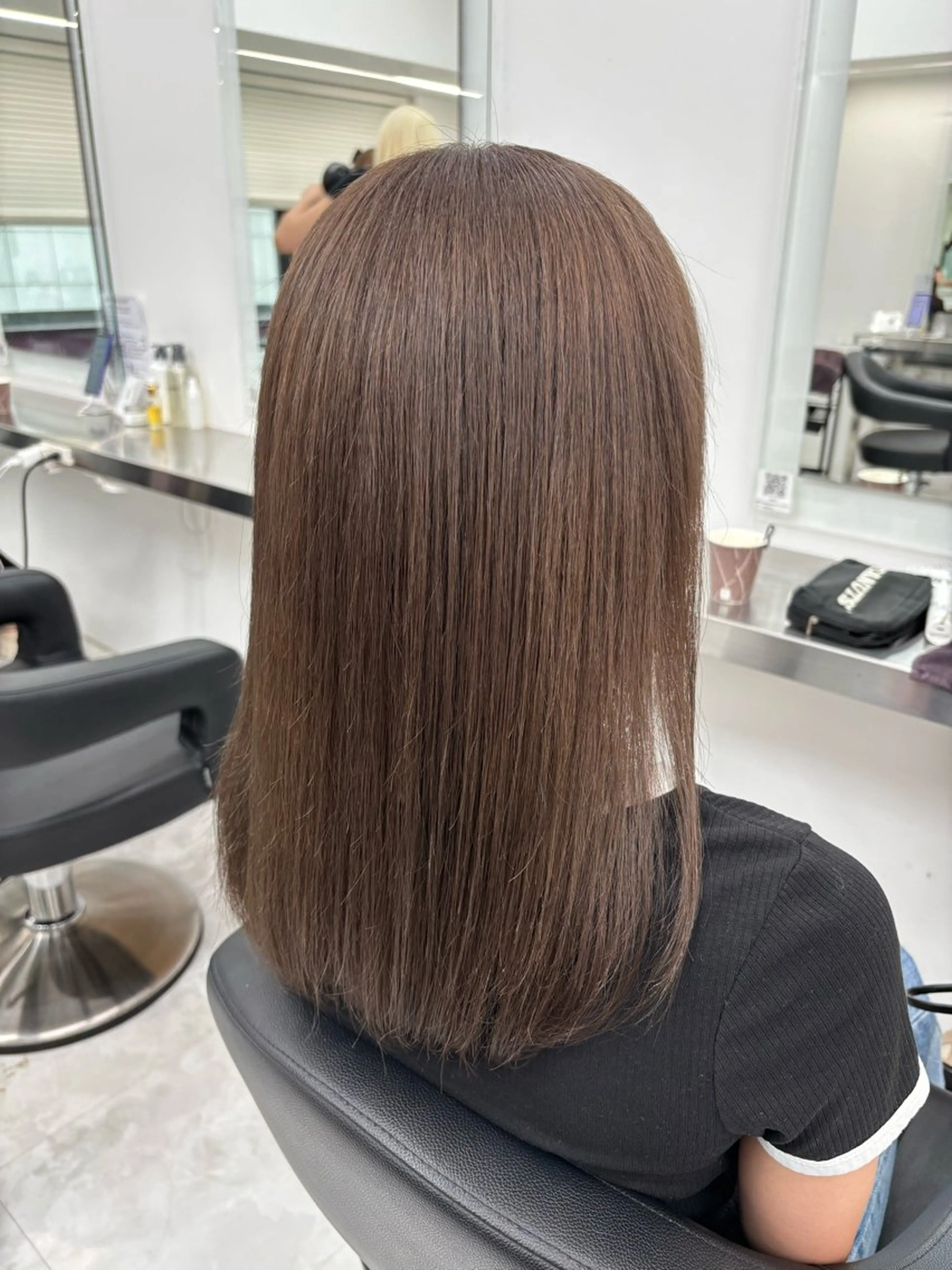 カラー ヘアカラー トリートメント Wカラー/暖色/べ ージュりく©︎🐝のヘアスタイル