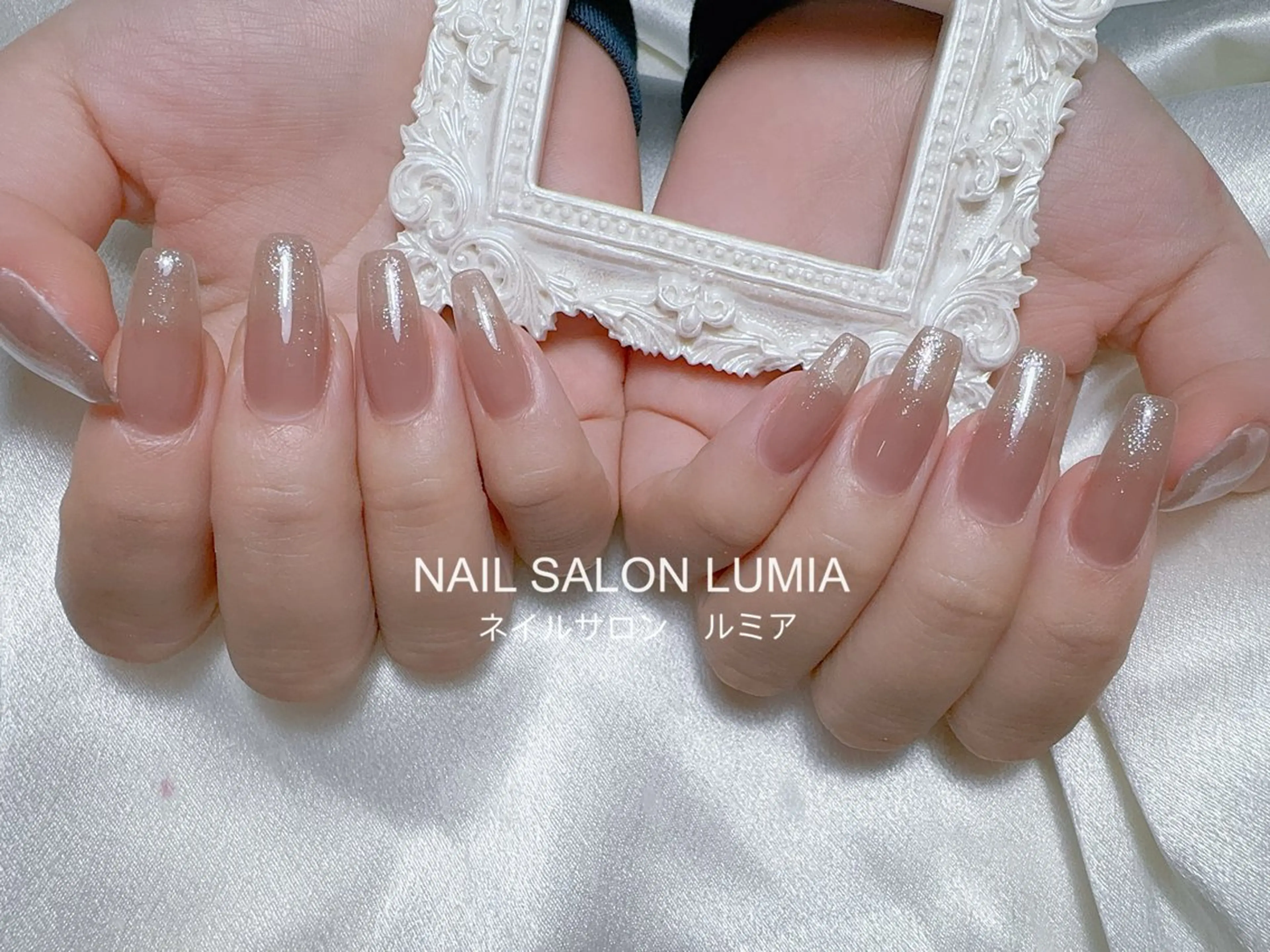ネイル ラメ(グリッター) ハンドネイル ネイルサロン ルミア Lumia 店長のネイルデザイン