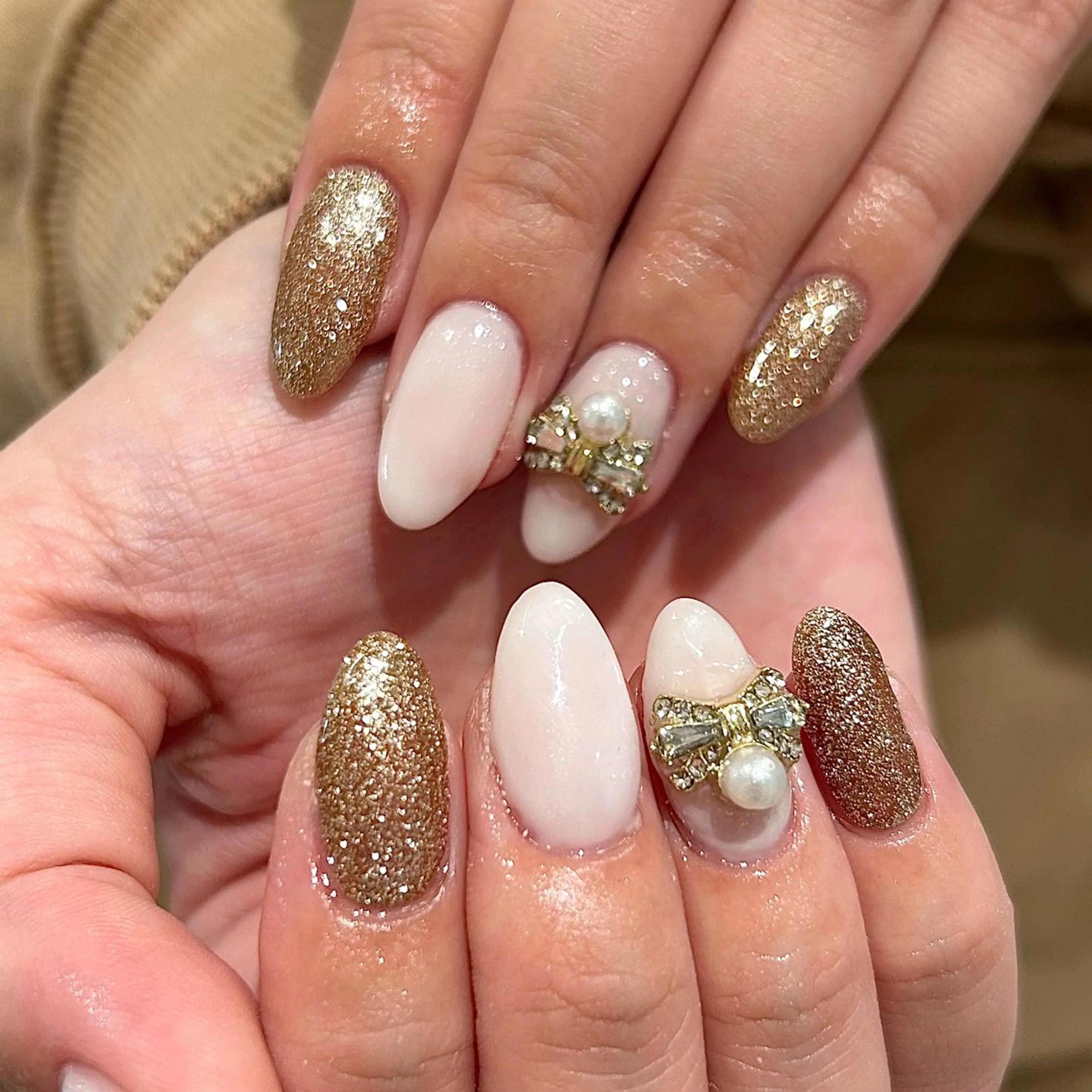 ネイル honoka ガーリーネイル໒꒱のネイルデザイン